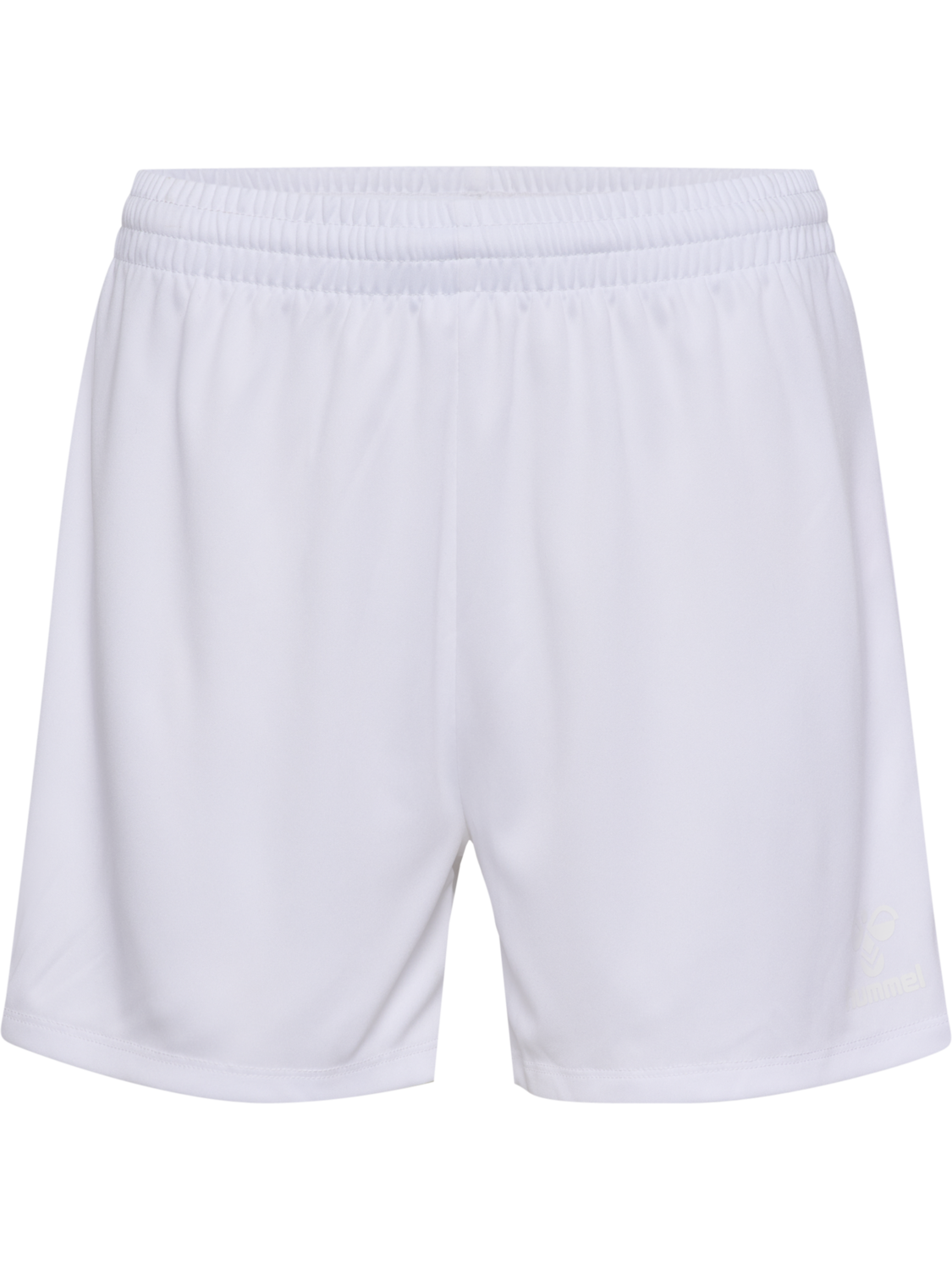 hmlESSENTIAL SHORTS WOMAN, WHITE/WHITE, packshot