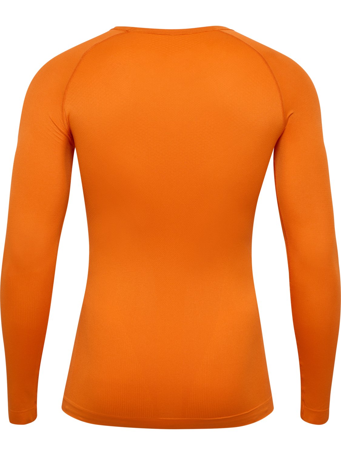 hmlBL COMFORT 2.0 TEE L/S, ORANGE TIGER, packshot