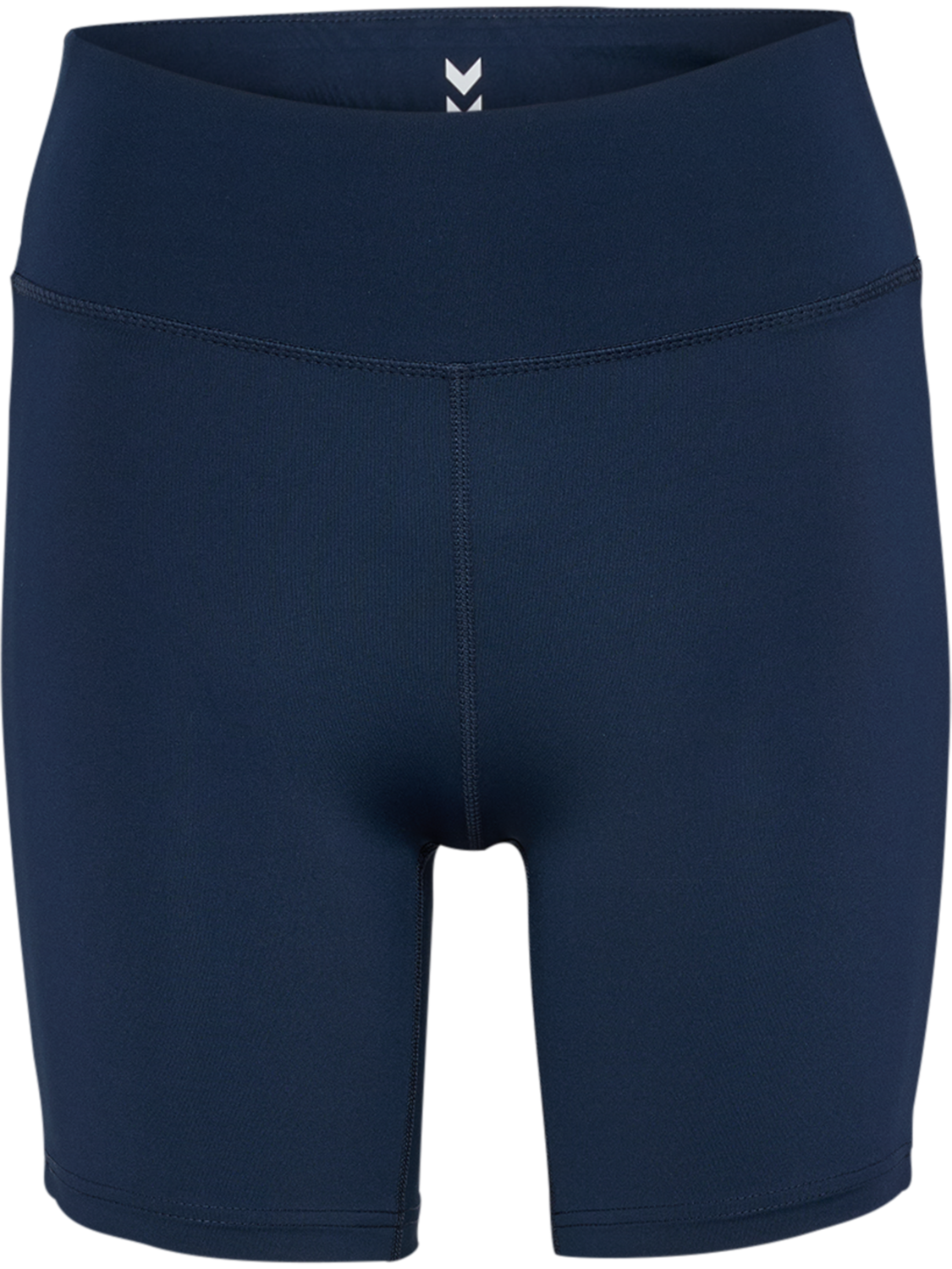 hmlPULSE PIPING MW SHORT TIGHTS, DRESS BLUES/MARS RED, packshot