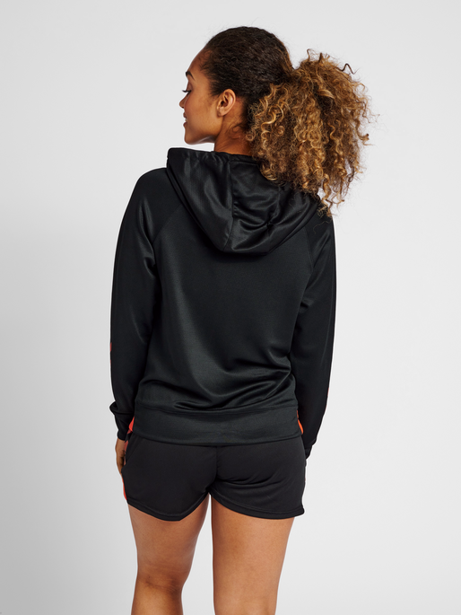 hmlGG12 ACTION ZIP HOODIE WOMAN, 2953, model