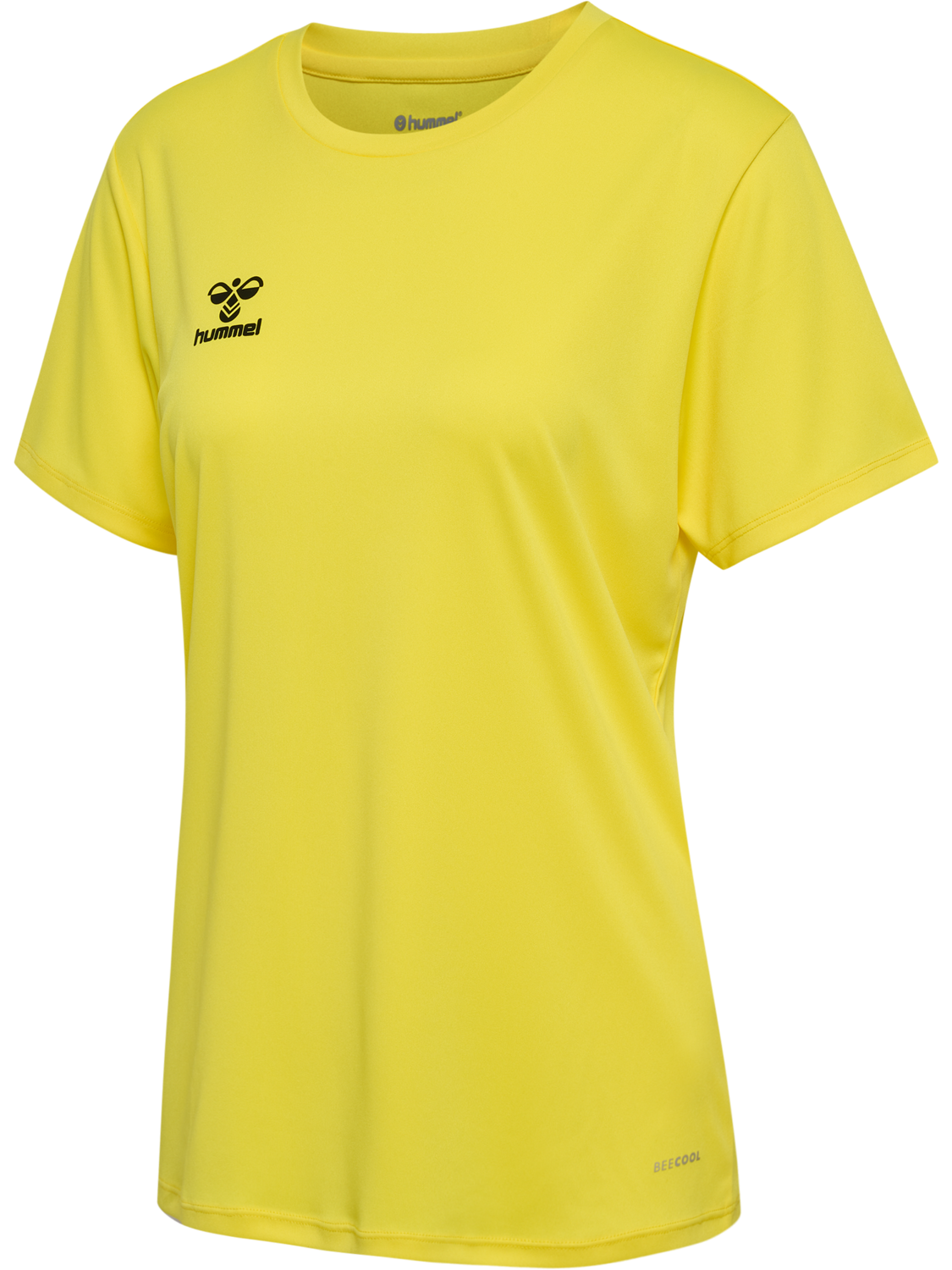 hmlESSENTIAL JERSEY S/S WOMAN, BLAZING YELLOW, packshot