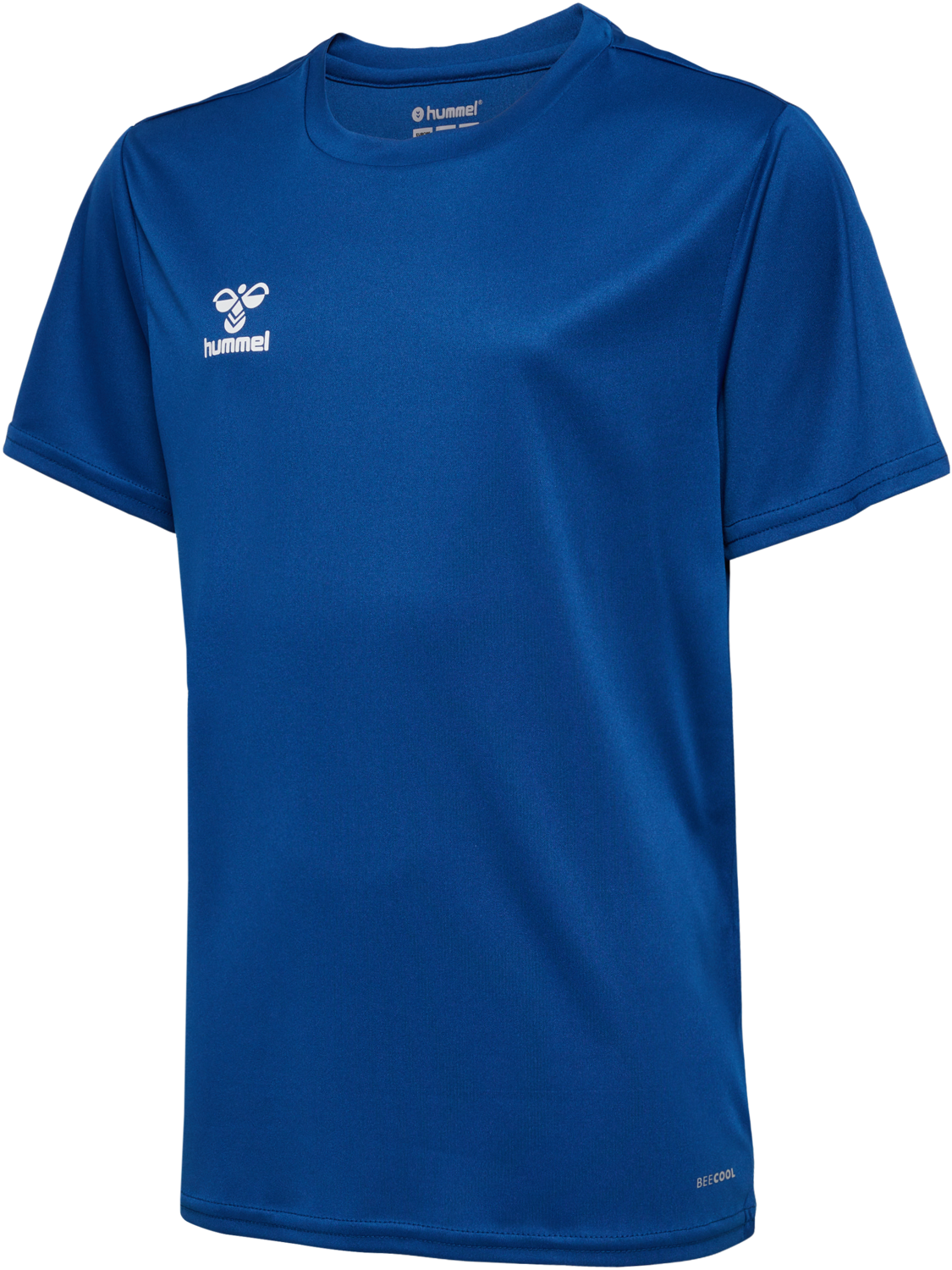 hmlESSENTIAL JERSEY S/S KIDS, TRUE BLUE, packshot