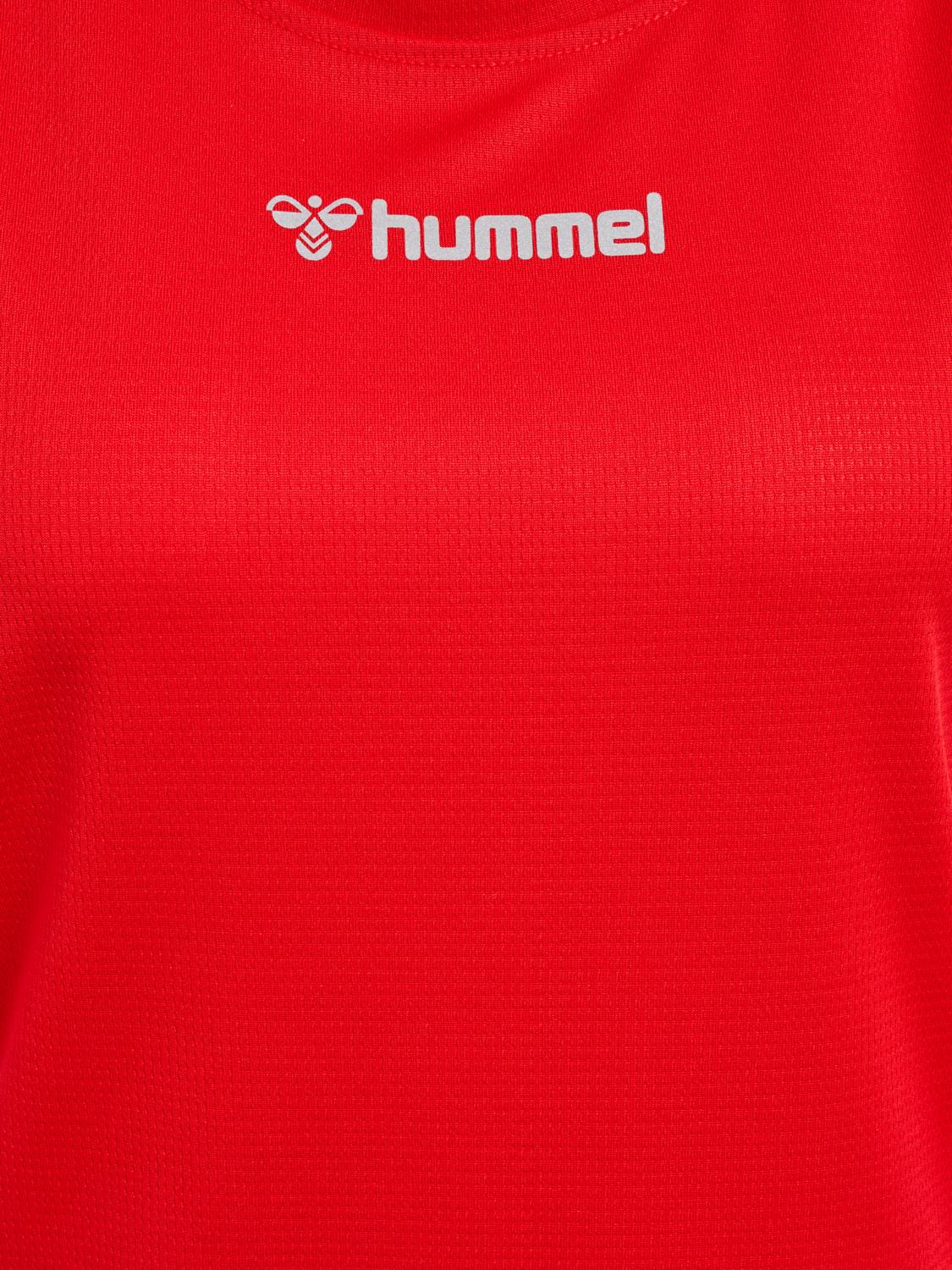 hmlRUN SINGLET S/L WOMAN, TANGO RED, packshot