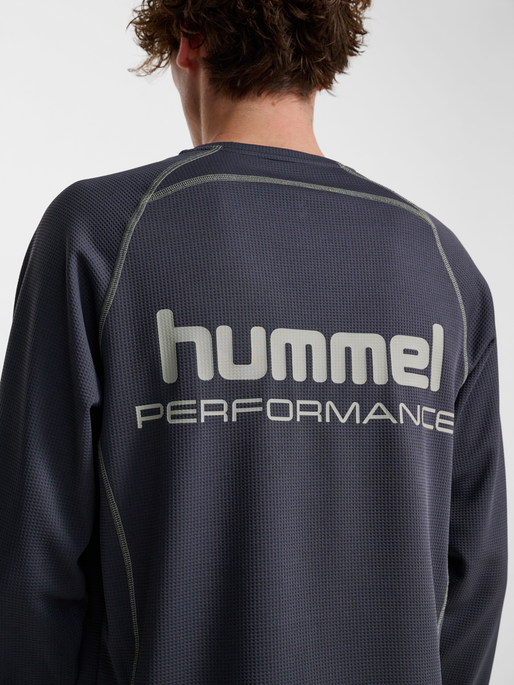 hmlPULSE PERFORMANCE MIDLAYER, EBONY, model