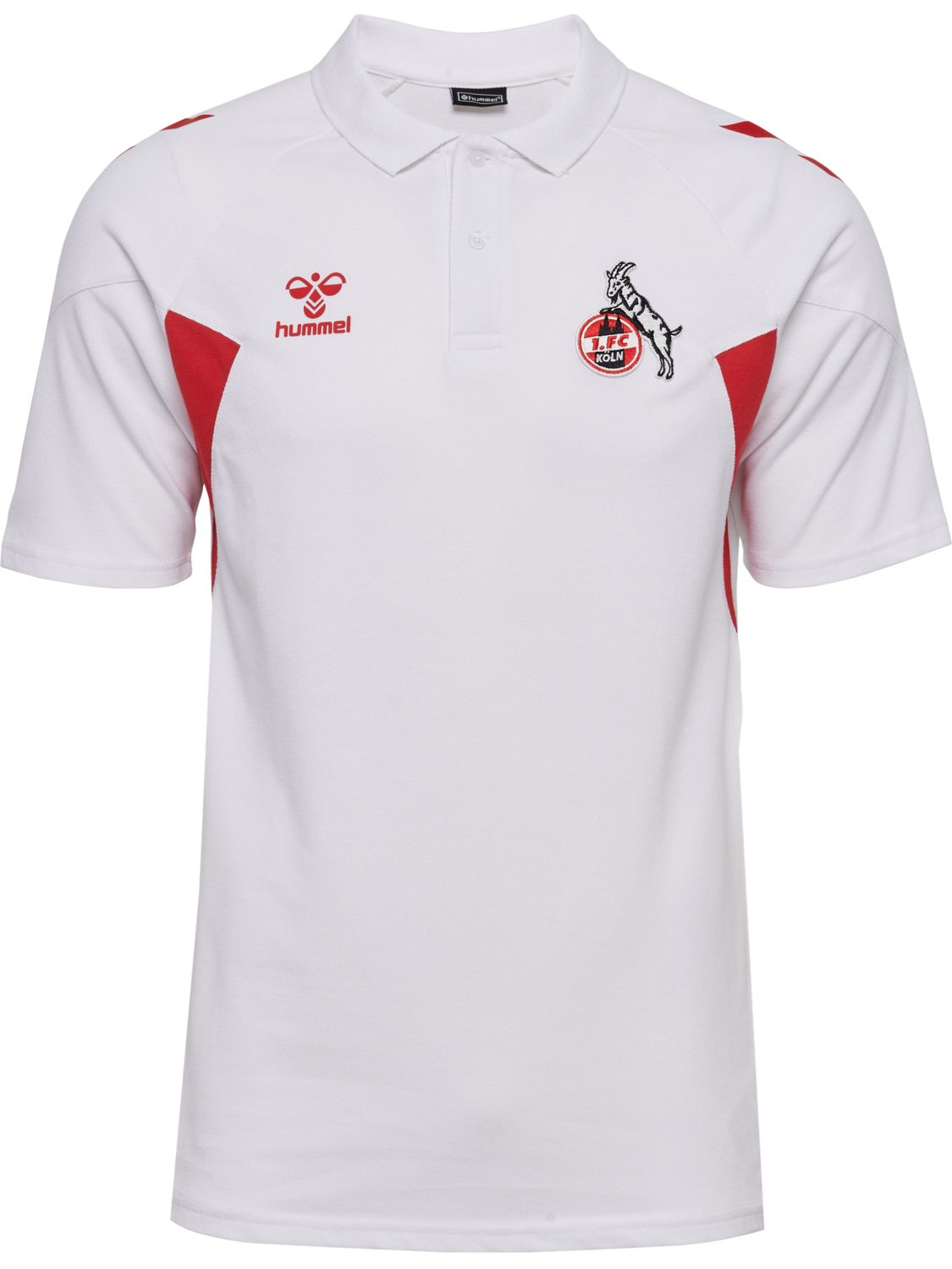 1FCK 23/24 TRAVEL POLO, WHITE, packshot