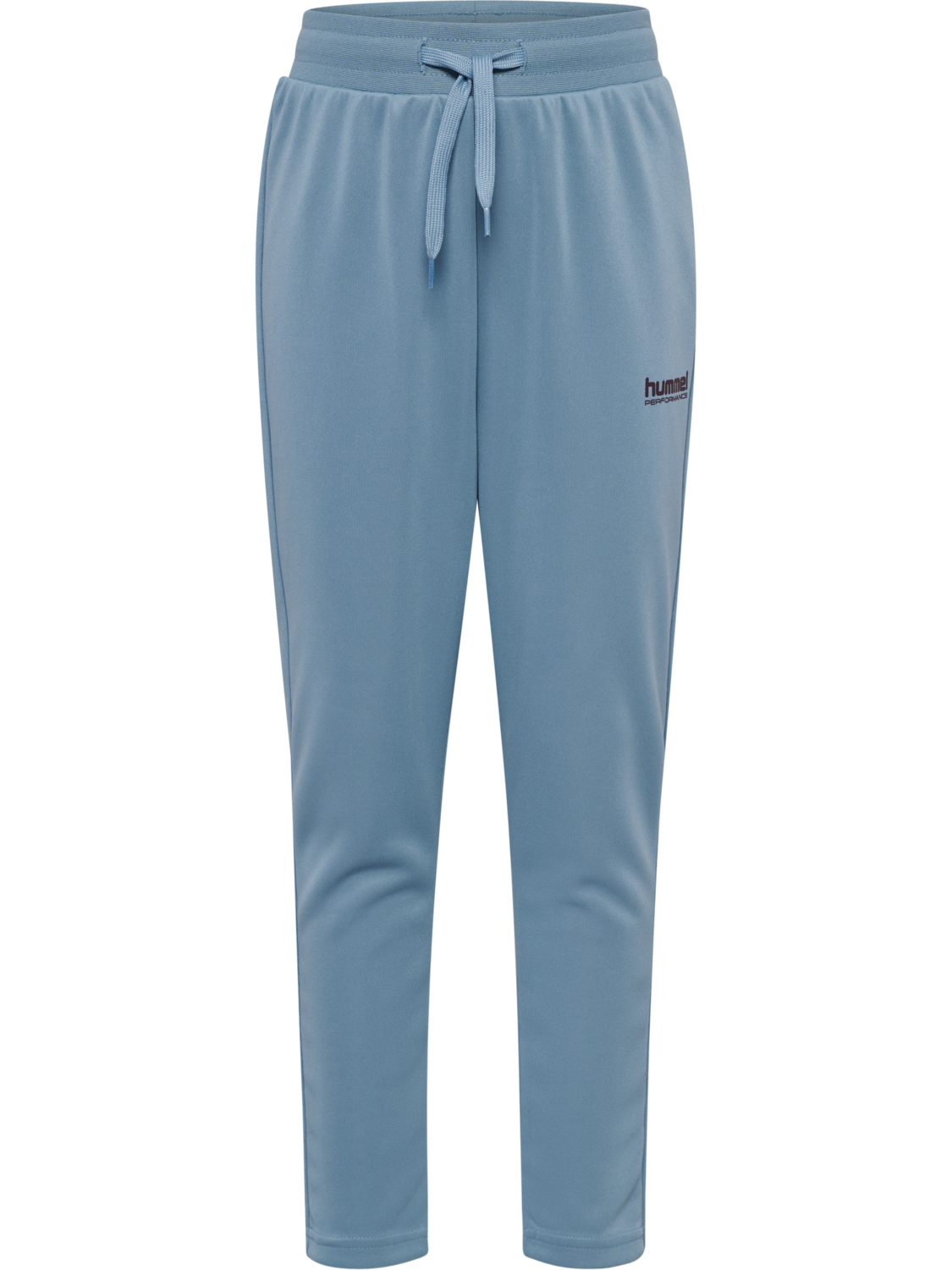 hmlJR TRACKSUIT, FADED DENIM/VINEYARD WINE, packshot