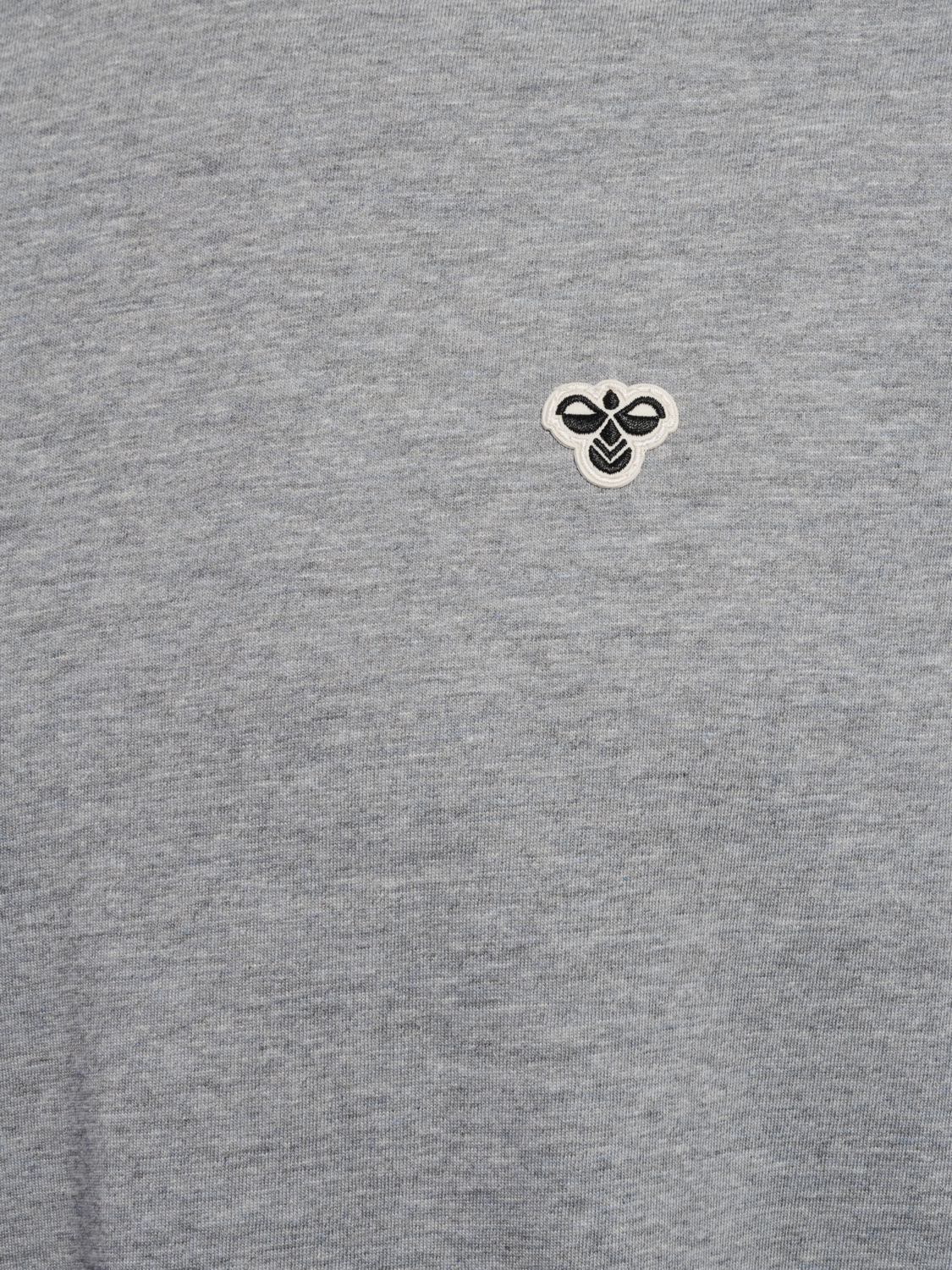 hmlLOOSE T-SHIRT BEE S/S, GREY MELANGE, packshot