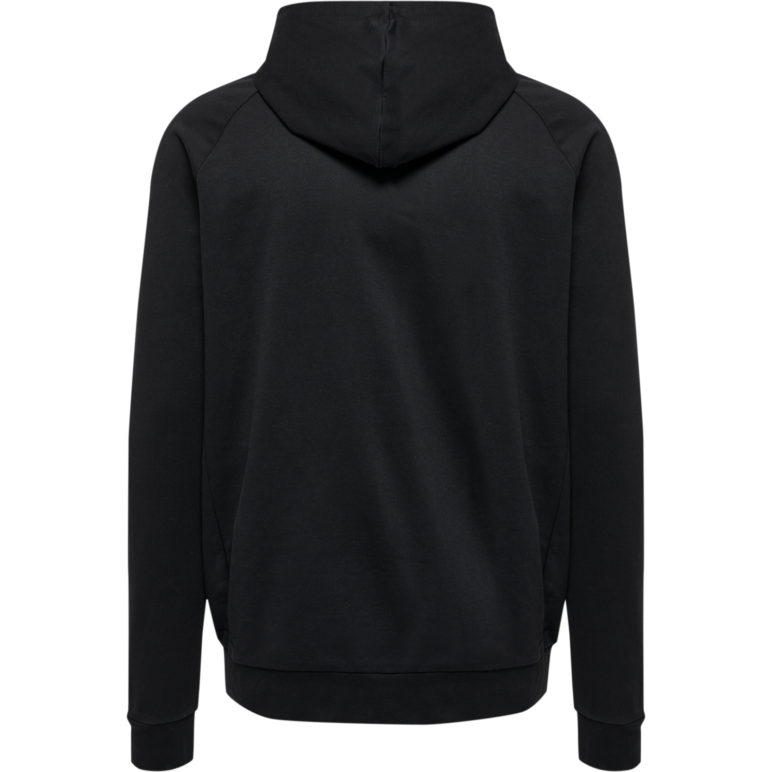 hmlMOVE GRID COTTON ZIP HOODIE WOMA, BLACK, packshot