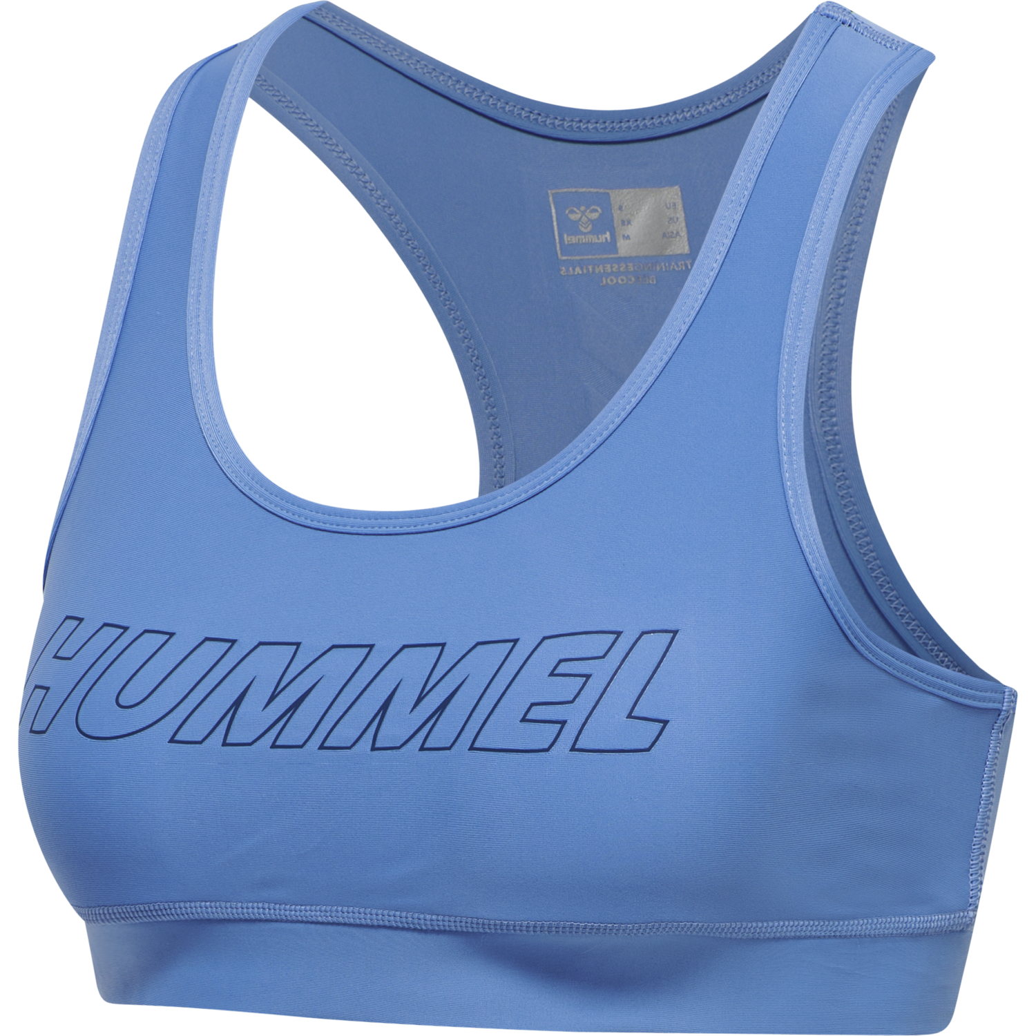 hmlTE TOLA 2-PACK SPORTS BRA, BLACK/MARINA, packshot