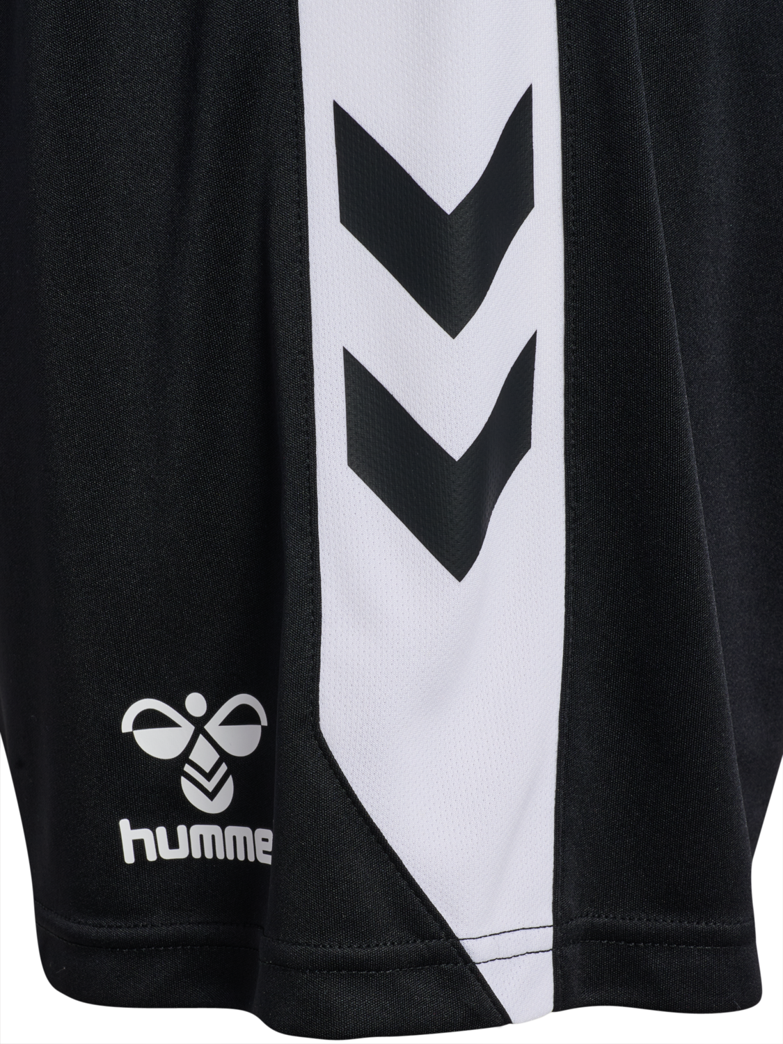 hmlMATCH SHORTS, BLACK/WHITE, packshot