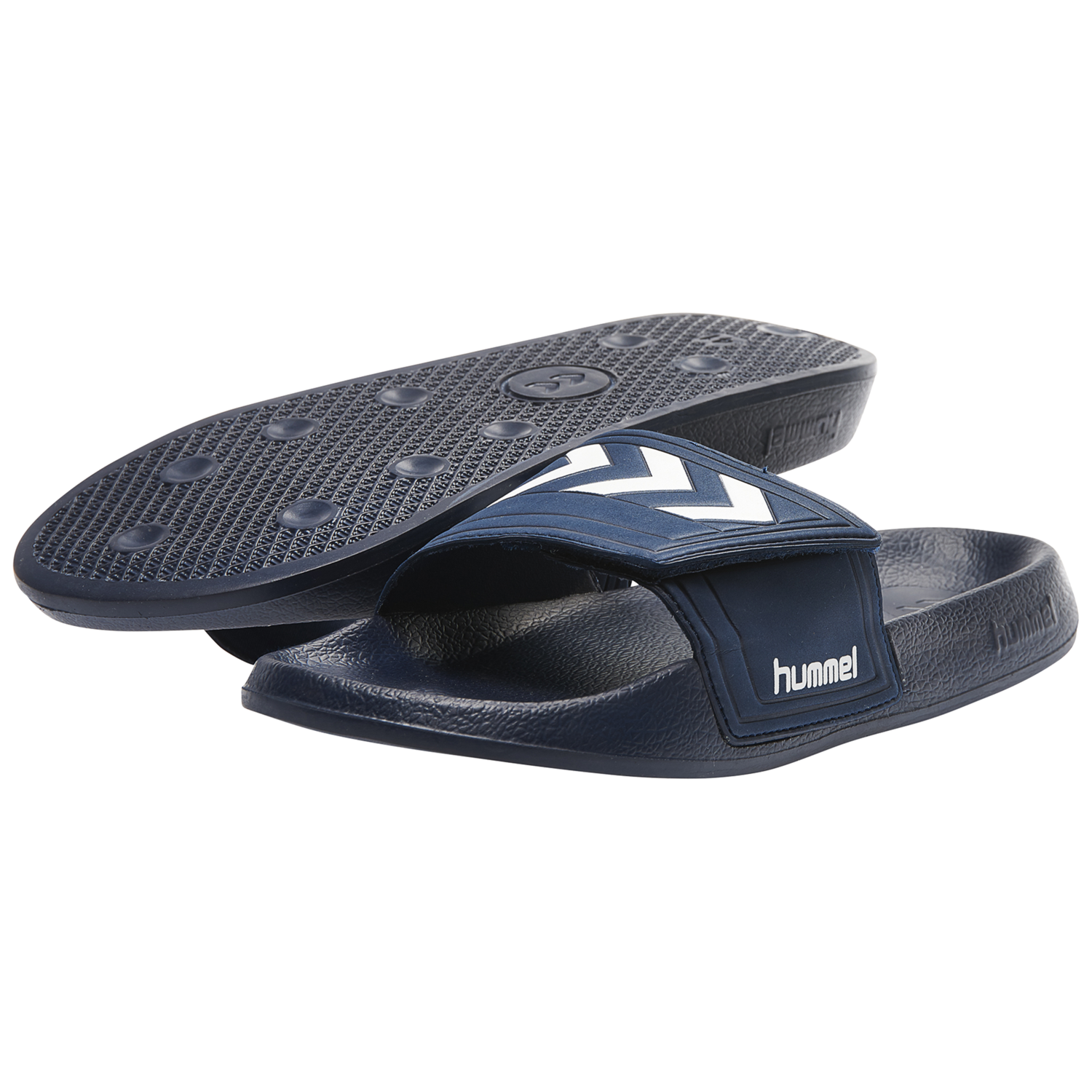 LARSEN SLIPPER VC, DRESS BLUE/WHITE, packshot