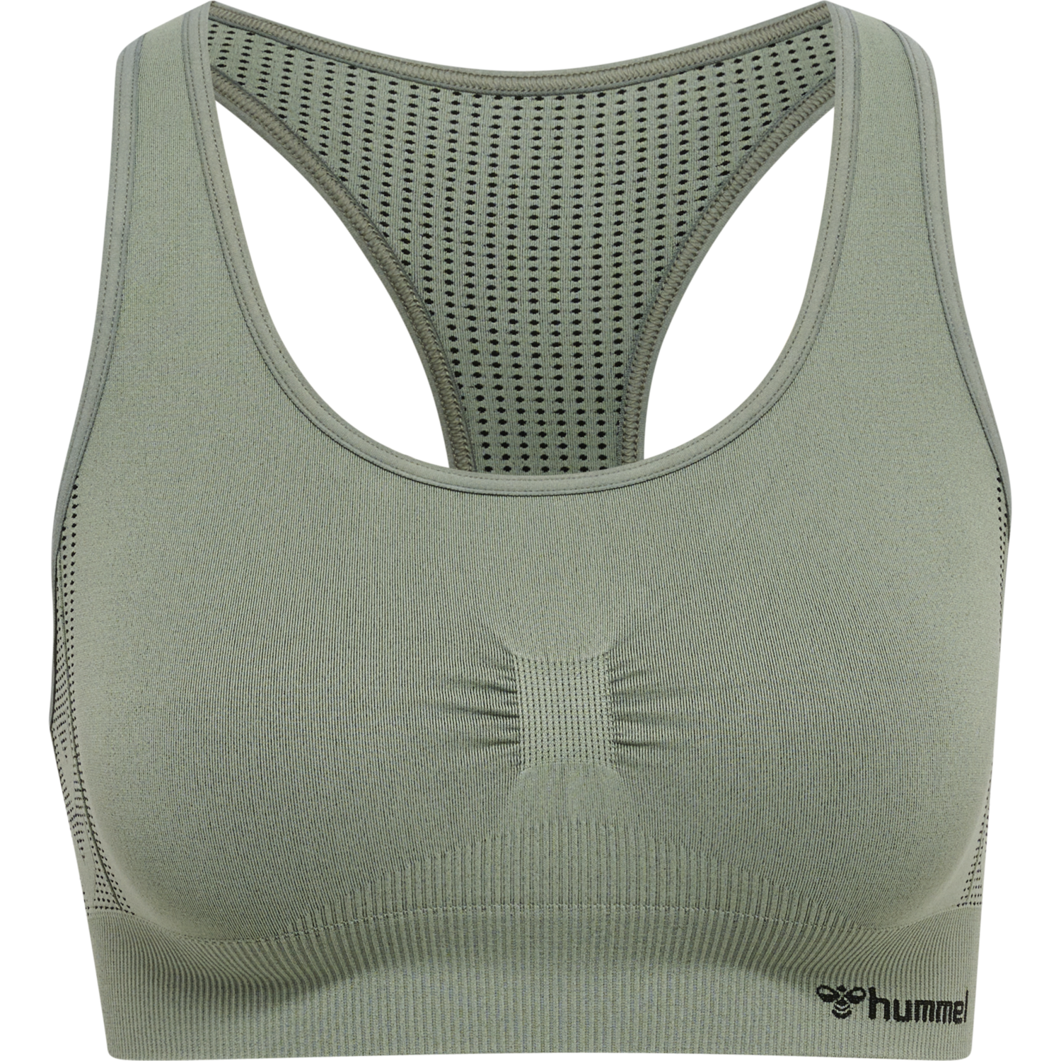 hmlMT SHAPING SEAMLESS SPORTS TOP, LILY PAD, packshot
