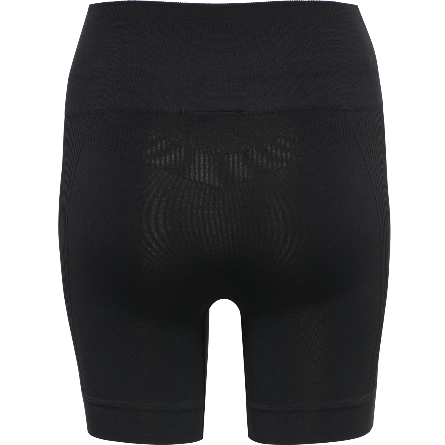hmlTIF SEAMLESS SHORTS, BLACK, packshot