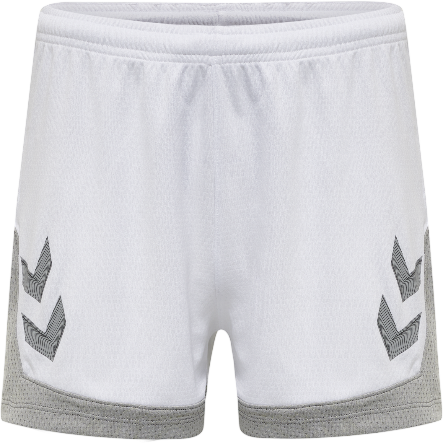 hmlLEAD WOMENS POLY SHORTS, WHITE, packshot