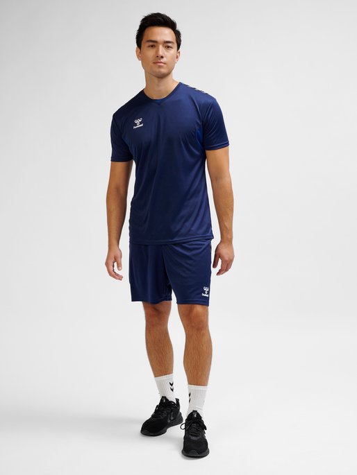 hmlAUTHENTIC PL JERSEY S/S, MARINE, model