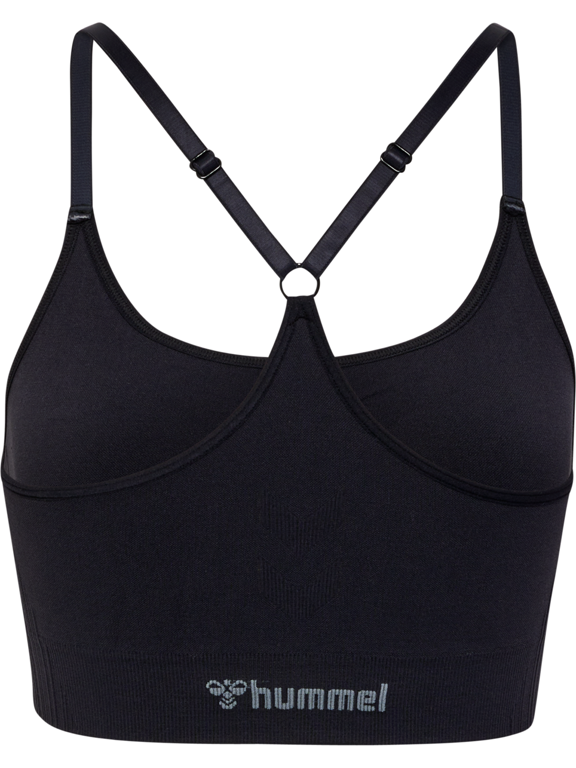 hmlMT DEFINE SEAMLESS PADDED BRA, BLACK, packshot