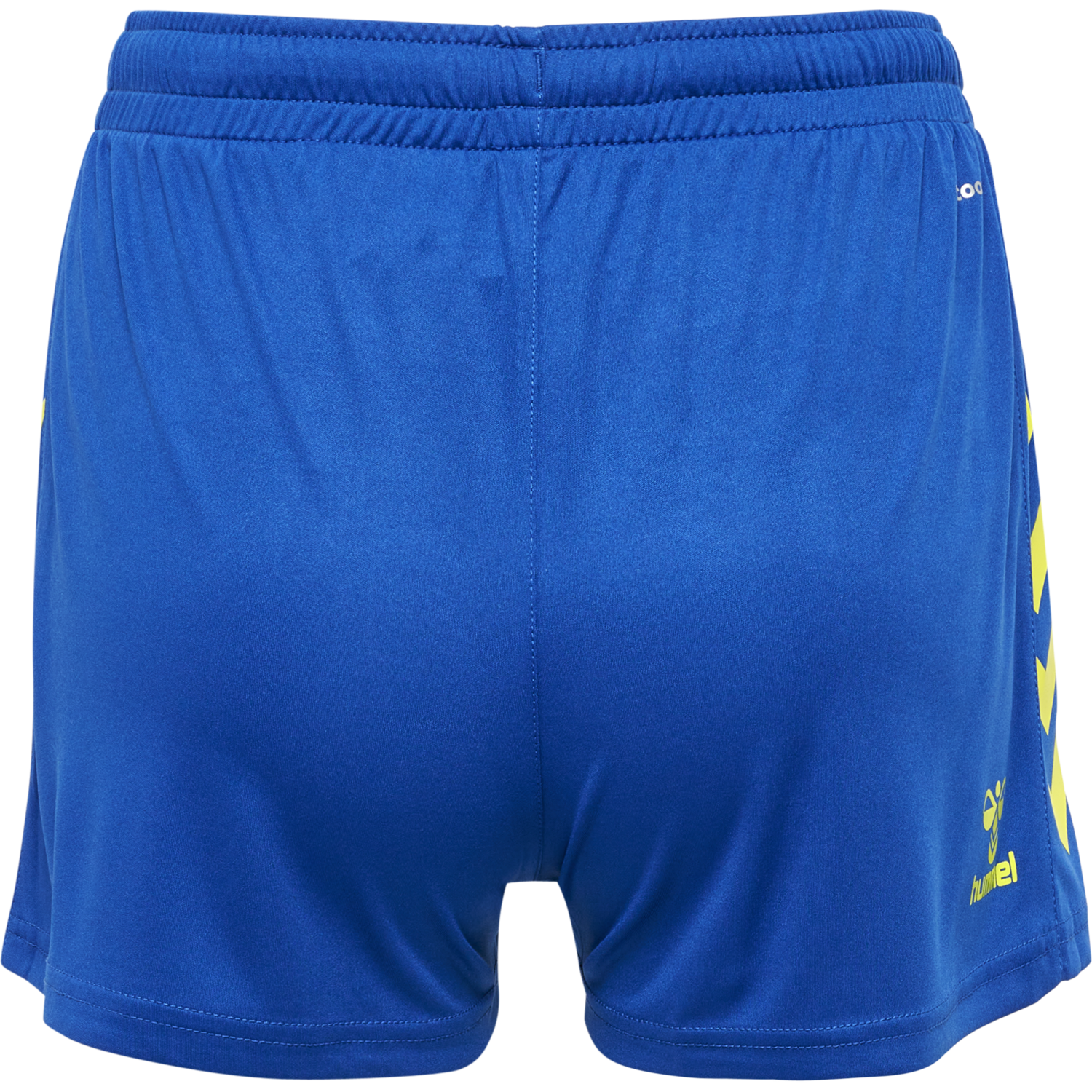 hmlCORE XK POLY SHORTS WOMAN, TRUE BLUE/BLAZING YELLOW, packshot