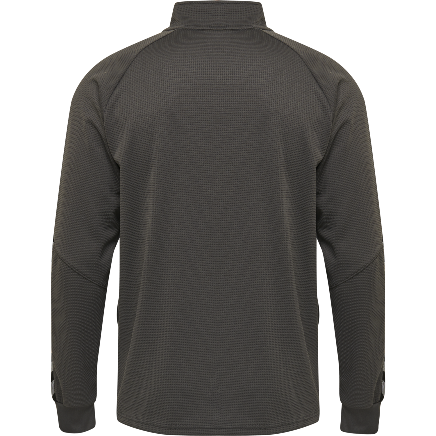 hmlAUTHENTIC KIDS POLY ZIP JACKET, ASPHALT, packshot