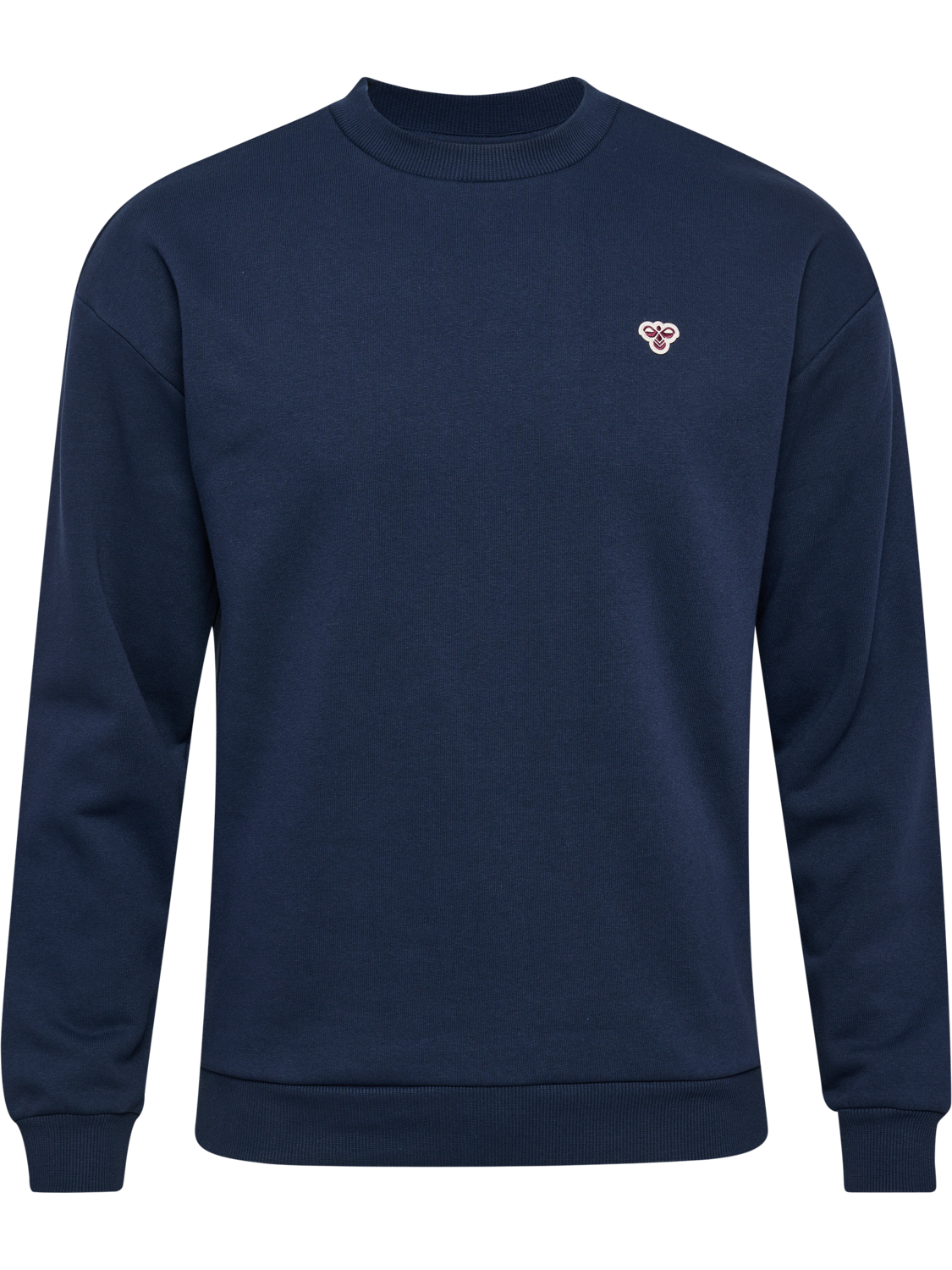 hmlLOOSE CREWNECK BEE, DRESS BLUES, packshot