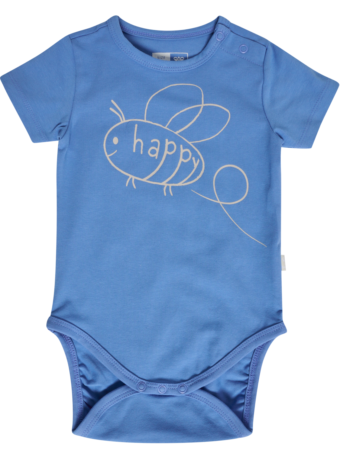 hmlGLADSOME BODY S/S, SILVER LAKE BLUE, packshot