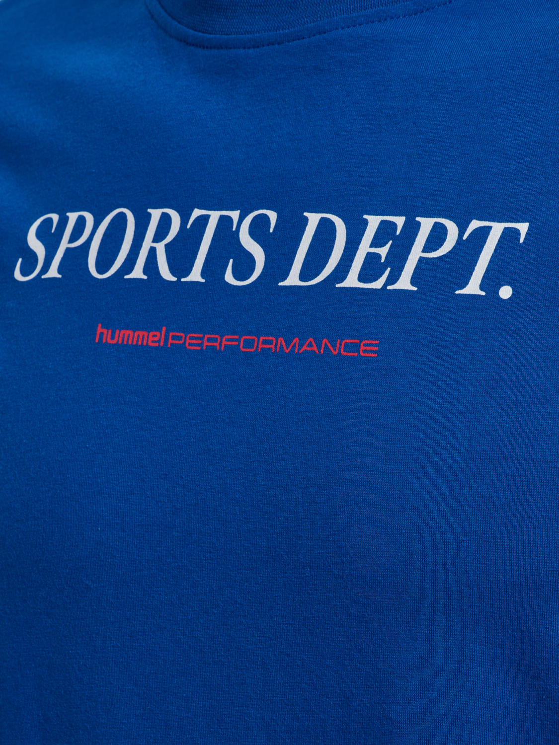 hmlPULSE GRAPHIC T-SHIRT S/S, TRUE BLUE, packshot