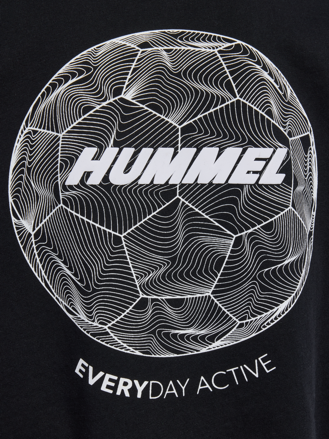 hmlCASPER T-SHIRT S/S, BLACK, packshot