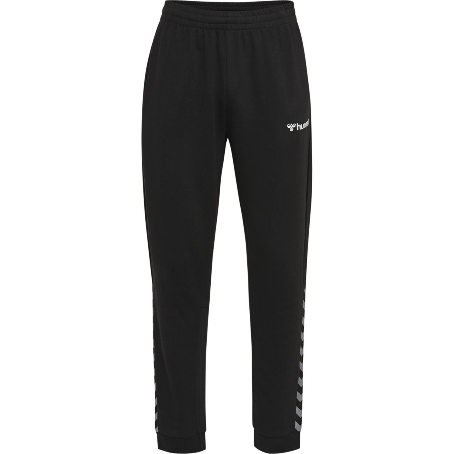 hmlAUTHENTIC SWEAT PANT, BLACK/WHITE, packshot