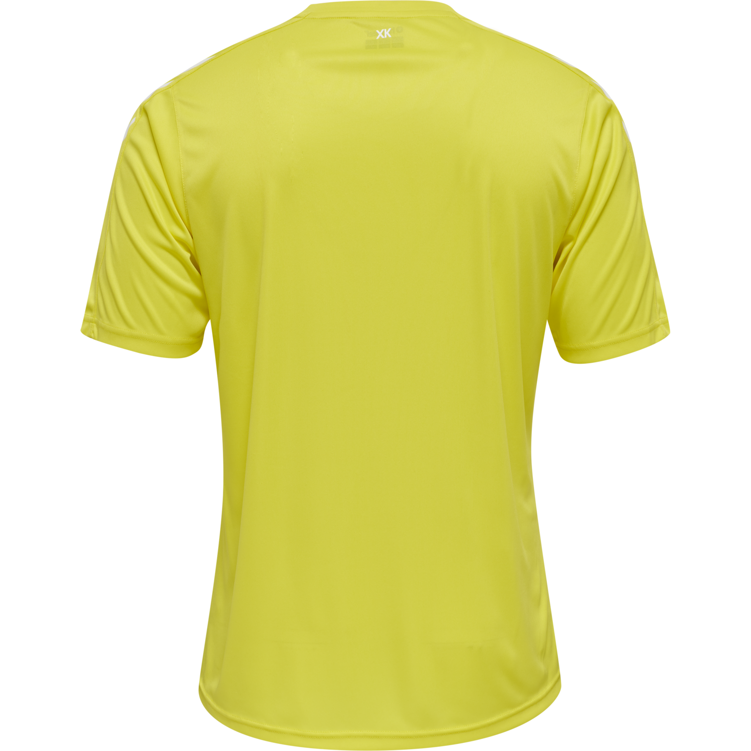 hmlCORE XK POLY JERSEY S/S, BLAZING YELLOW, packshot
