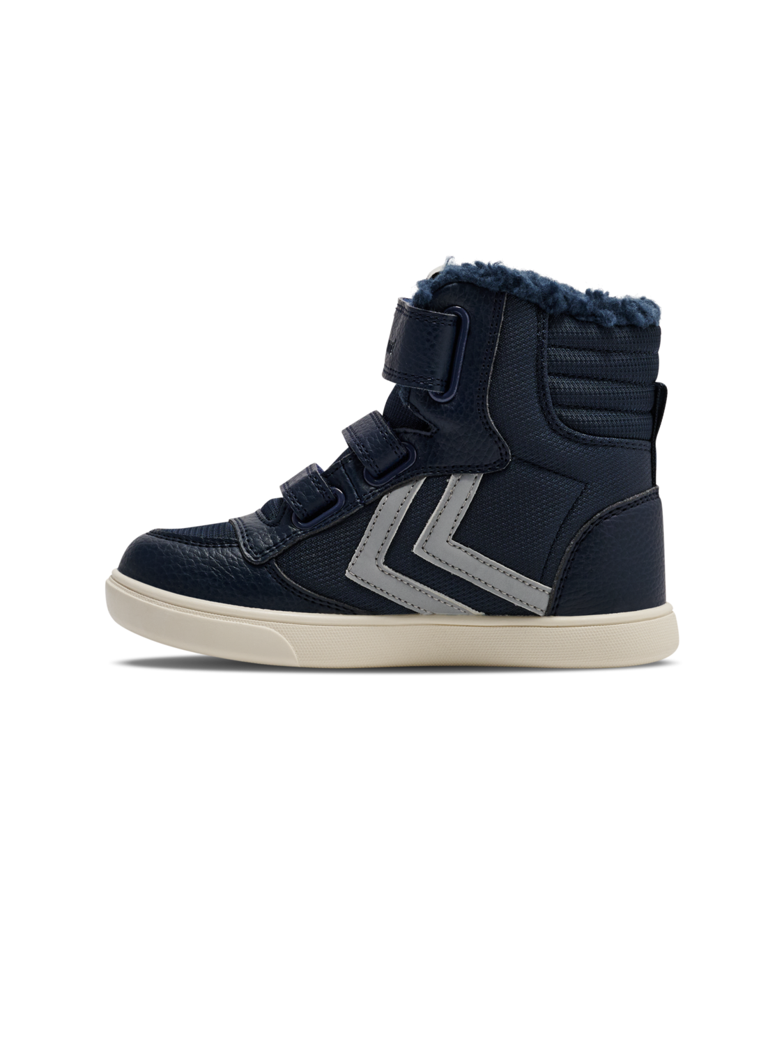 STADIL SUPER POLY BOOT MID TEX JR, BLACK IRIS/SILVER, packshot