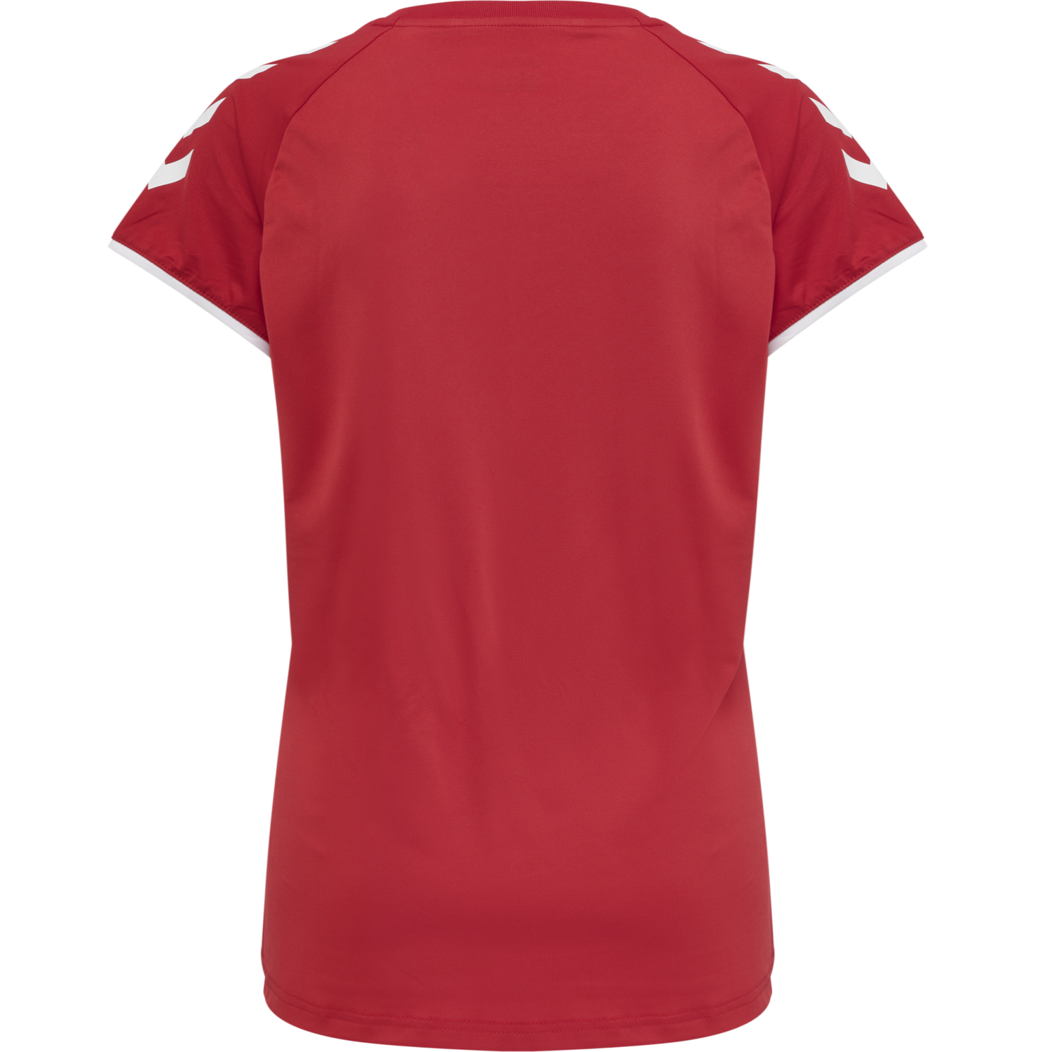 hmlCORE VOLLEY STRETCH TEE WO, TRUE RED, packshot