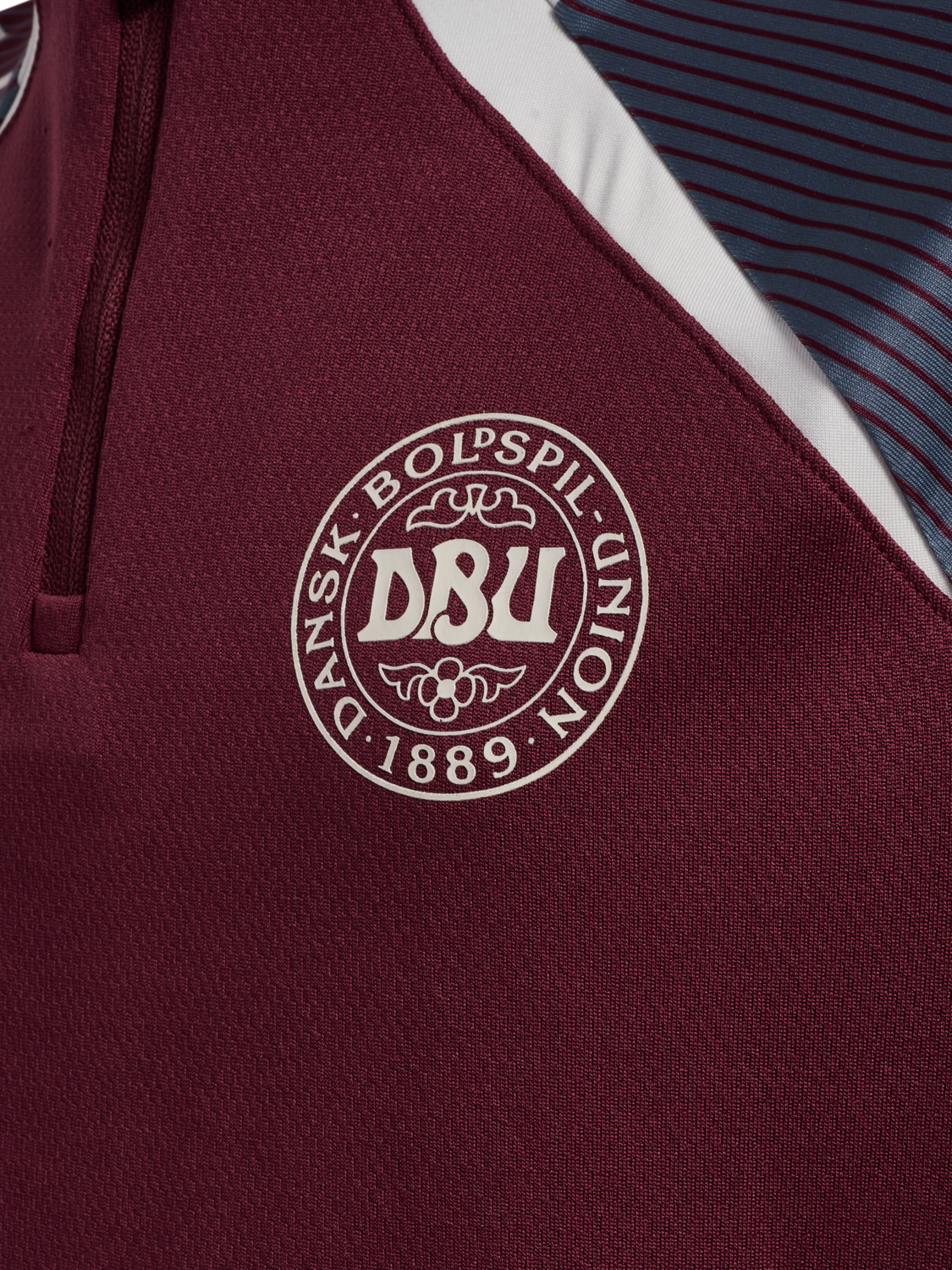 DBU WOMAN 25 PRE GAME HALF ZIP KIDS, MULTI COLOUR, packshot