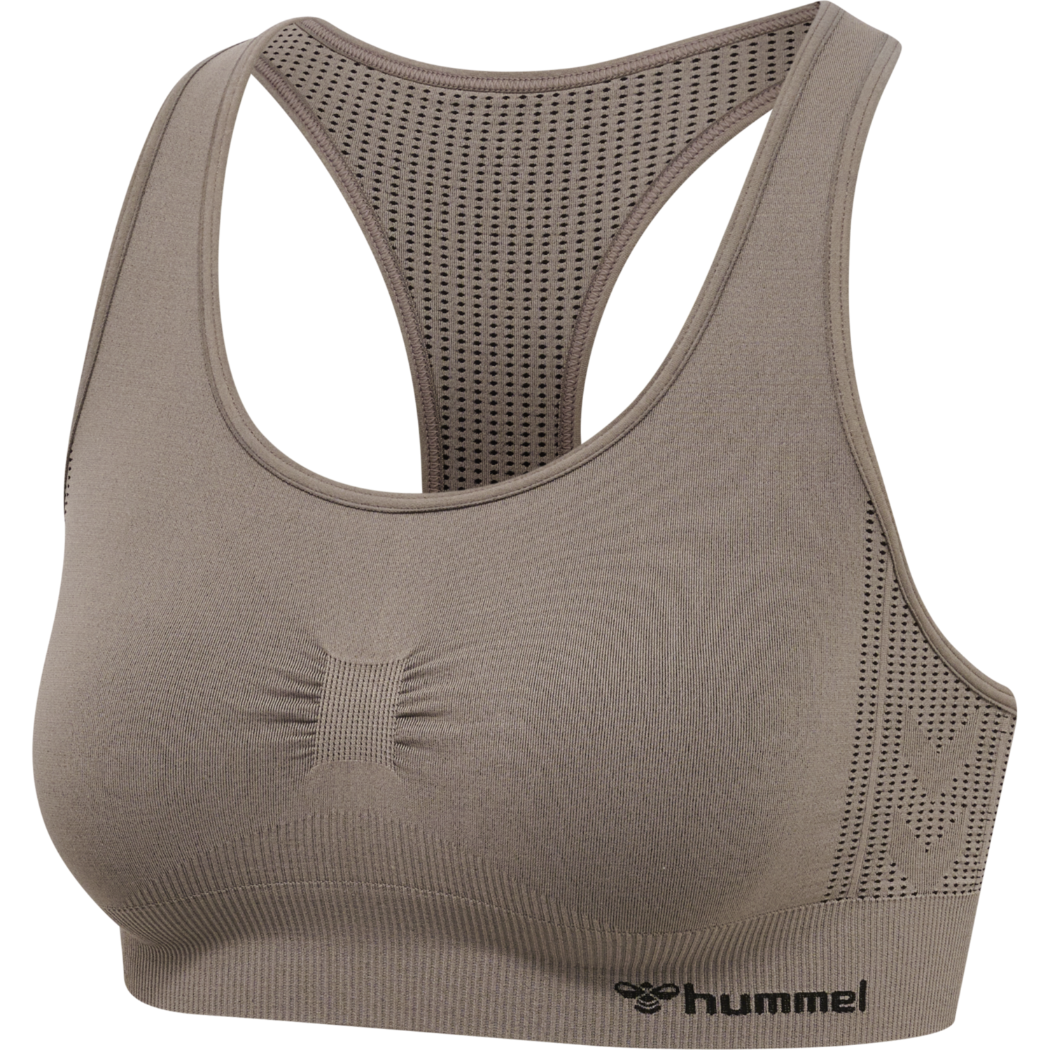 hmlMT SHAPING SEAMLESS SPORTS TOP, DRIFTWOOD, packshot