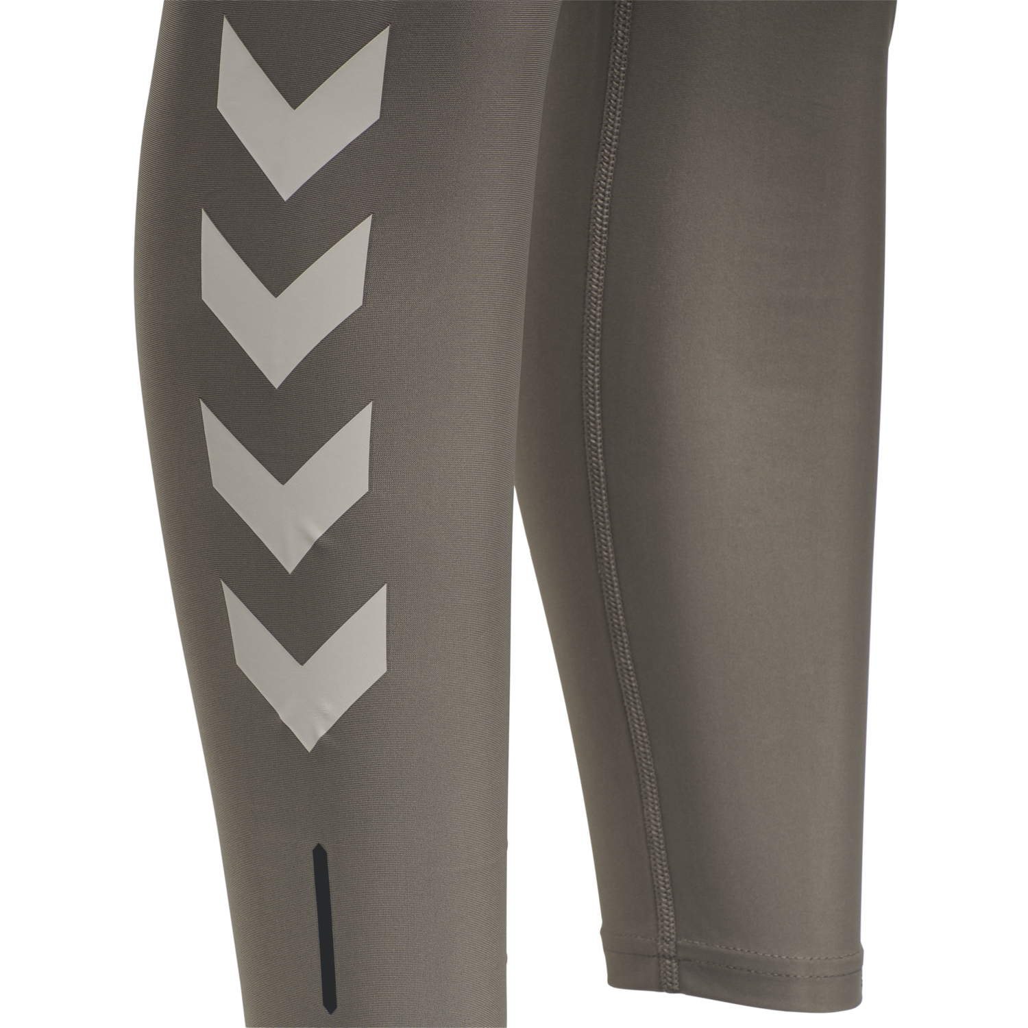 hmlTE TOLA HIGH WAIST TIGHTS, DRIFTWOOD, packshot