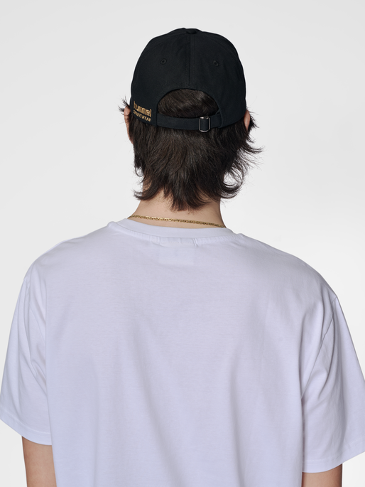 hmlSWARM COTTON CAP, BLACK, model