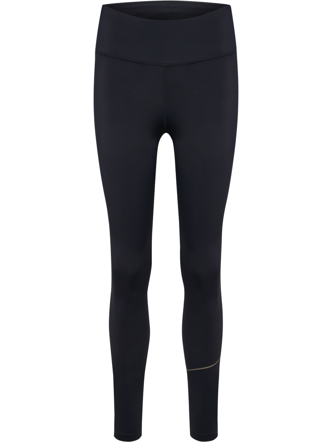 hmlCOURT MID WAIST POCKET TIGHTS W, LIGHT GREY/BLACK, packshot