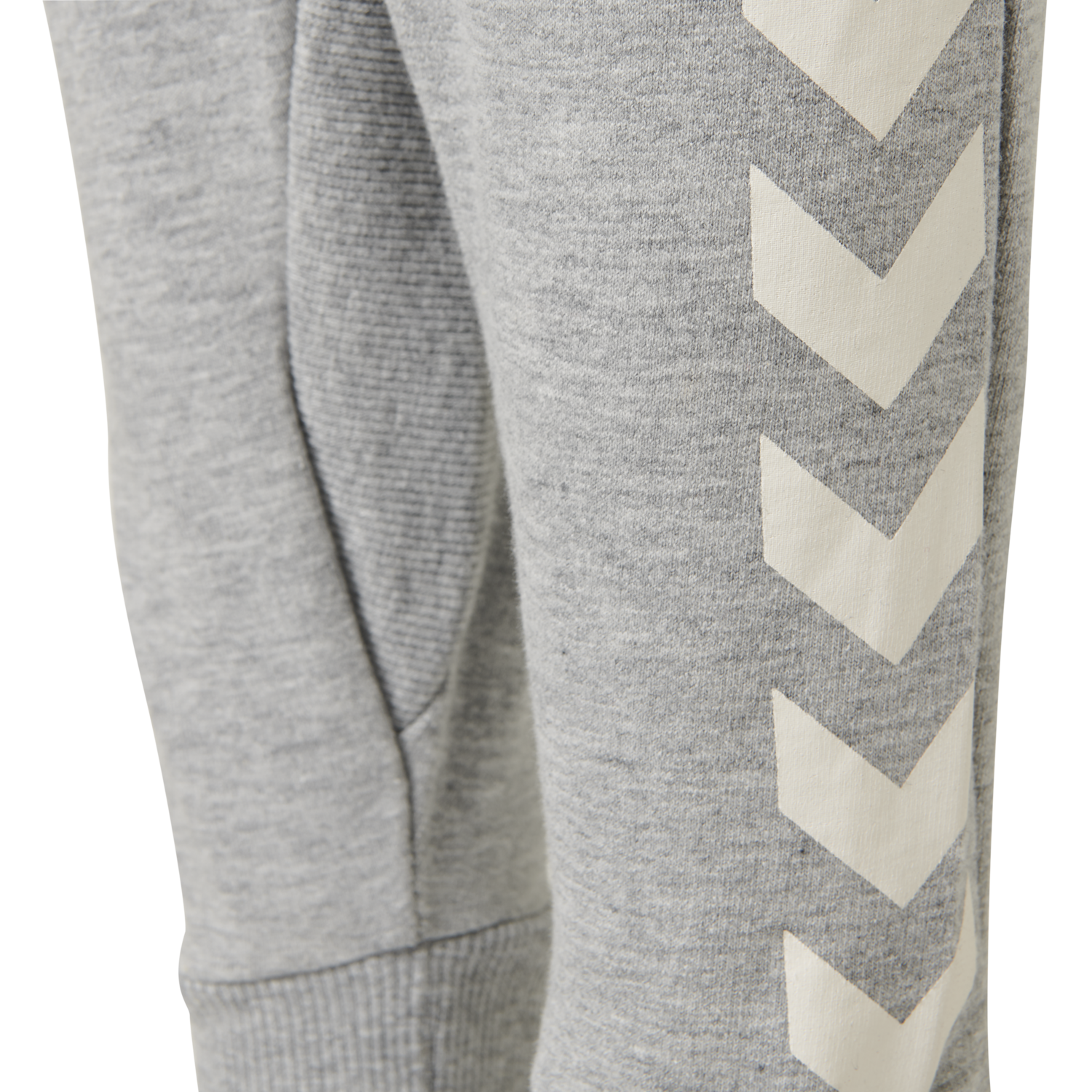 hmlAPPLE PANTS, GREY MELANGE, packshot