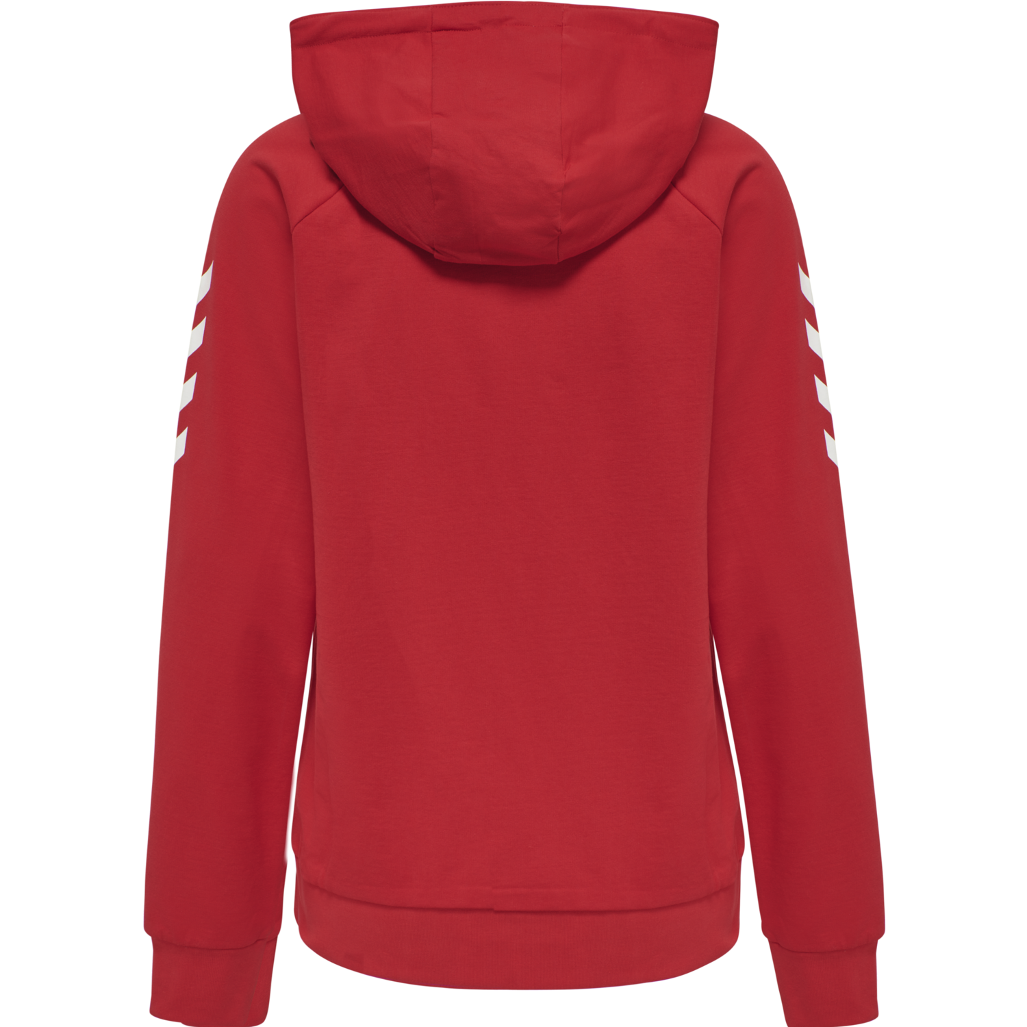 HMLGO COTTON HOODIE WOMAN, TRUE RED, packshot