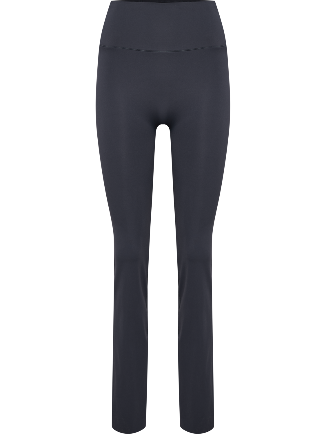 hmlYOGA HIGH WAIST FLARE W TIGHTS, EBONY, packshot