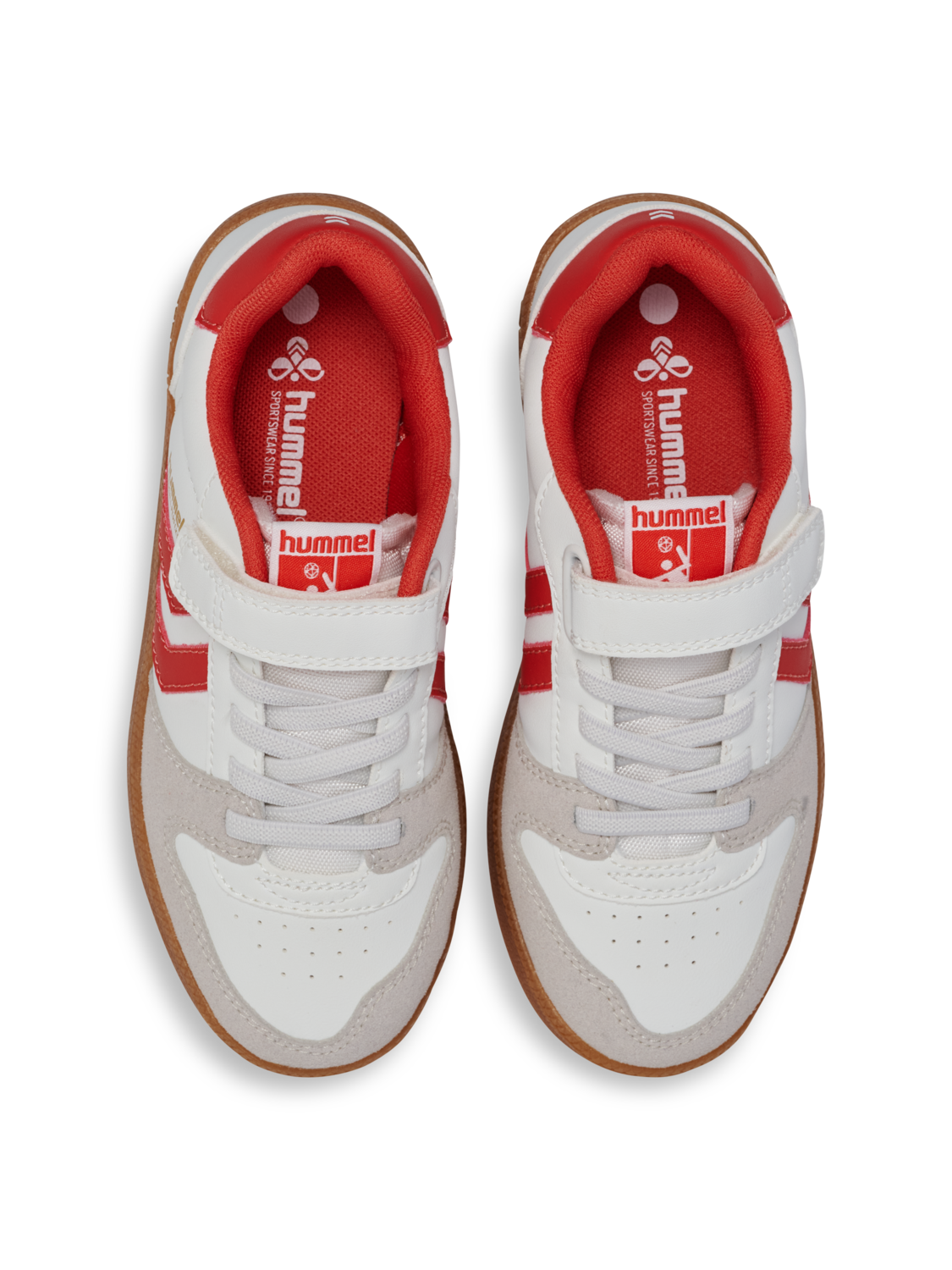 HANDBALL PERFEKT SP JR, WHITE/PAPRIKA, packshot