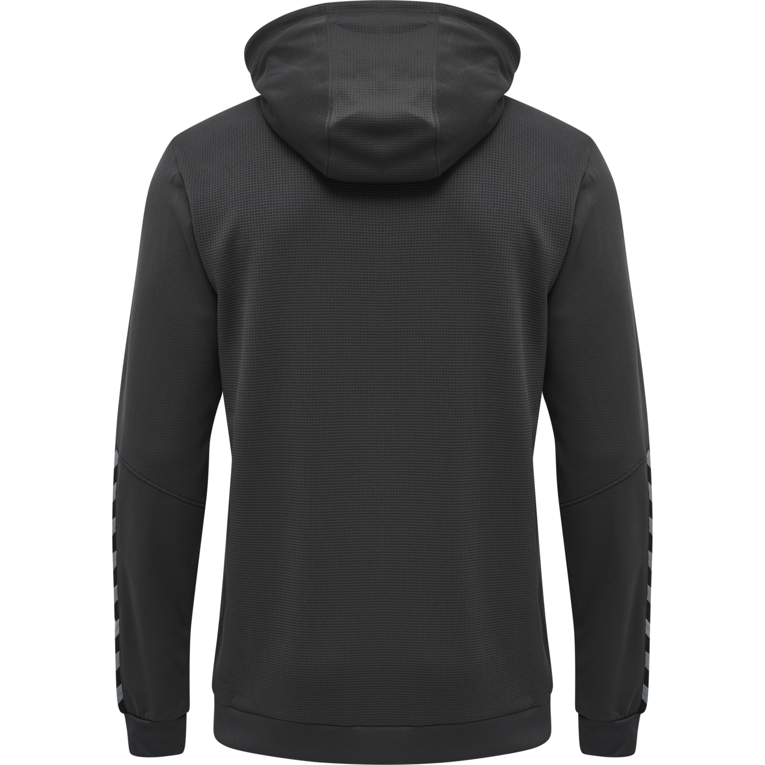 hmlAUTHENTIC POLY HOODIE, ASPHALT, packshot