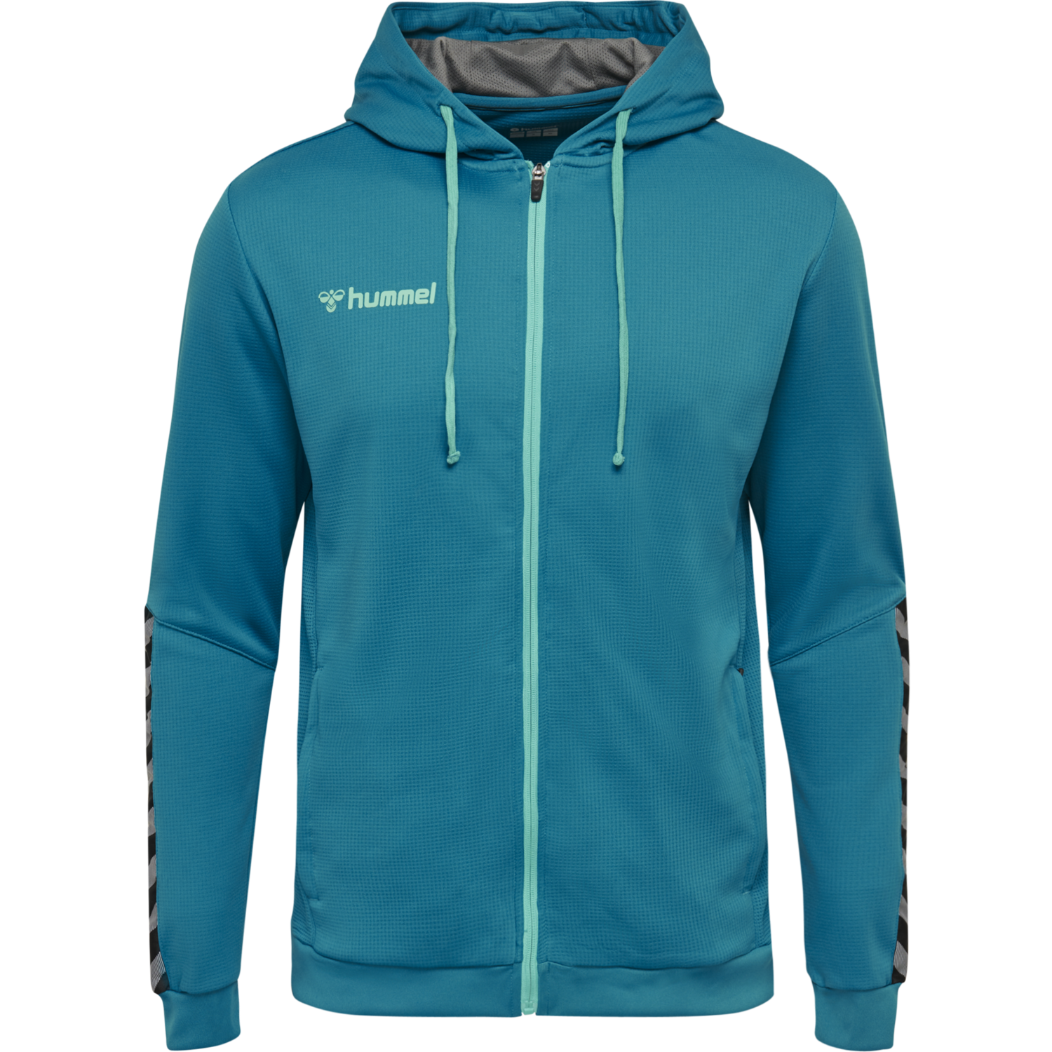 hmlAUTHENTIC POLY ZIP HOODIE, CELESTIAL, packshot