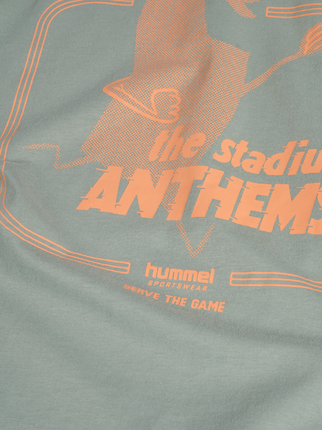 hmlJR LOOSE T-SHIRT S/S STADIUM, ICEBERG GREEN, packshot