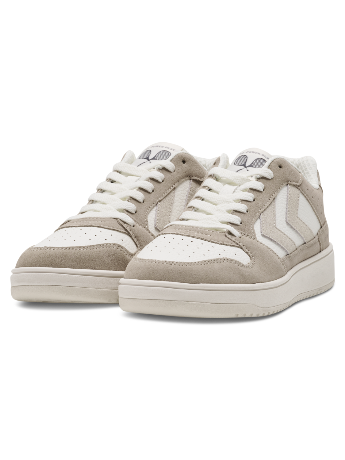 ST. POWER PLAY SUEDE MIX, HUMUS/MARSHMALLOW, packshot