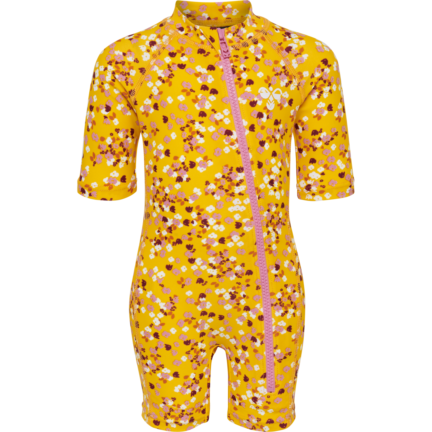 hmlBEACH SWIMSUIT, GOLDEN ROD, packshot