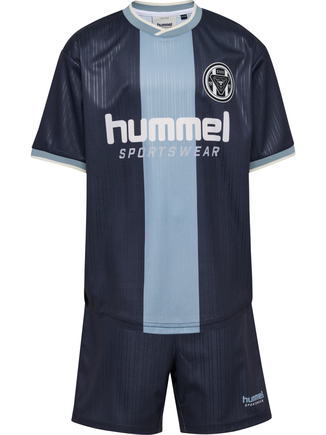 hmlJR LOOSE BALL  JERSEY S/S SET, PARISIAN NIGHT, packshot