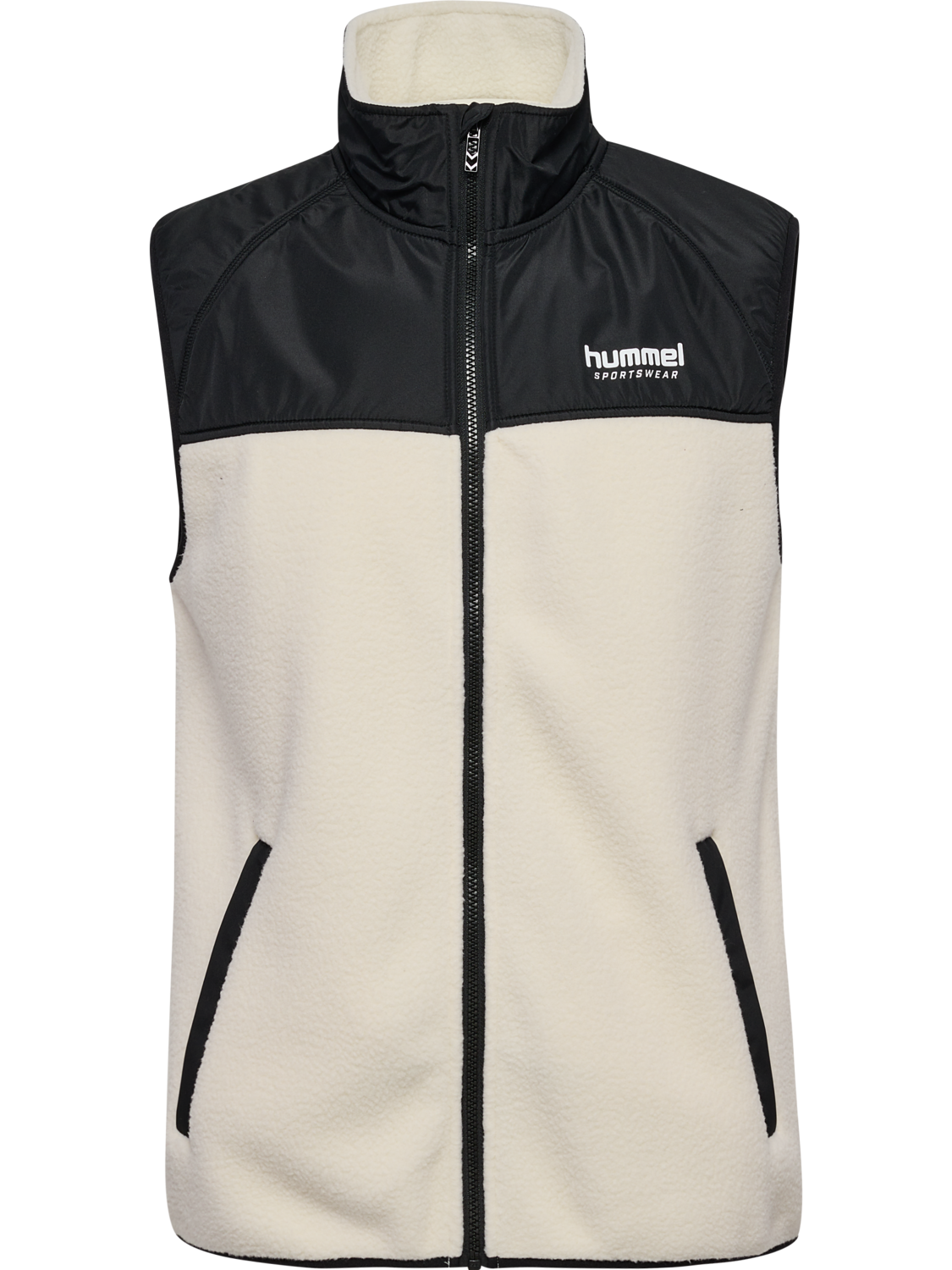 hmlLGC THEO FLEECE WAISTCOAT, TOFU, packshot