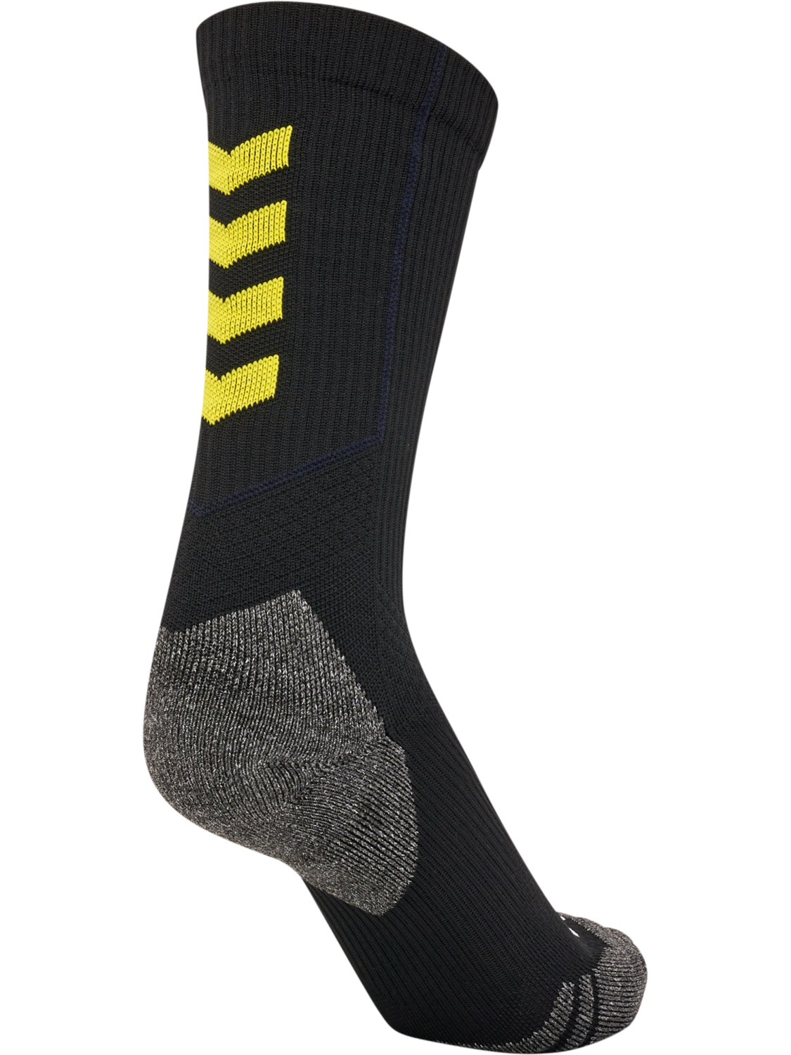 hmlPRO TRAINING SOCKS LOW, BLACK/BLAZING YELLOW, packshot