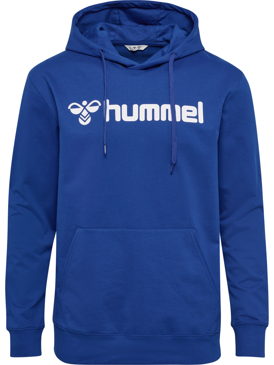 hmlGO 2.0 LOGO HOODIE, TRUE BLUE, packshot