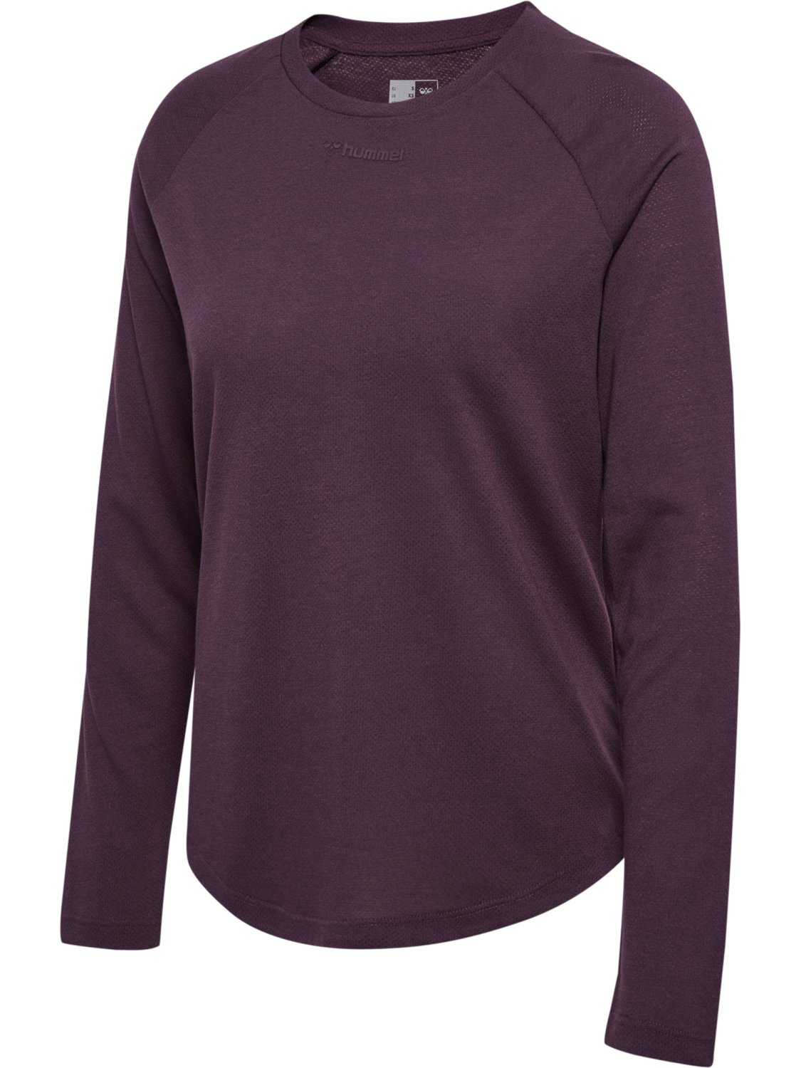 hmlMT VANJA T-SHIRT L/S, PLUM PERFECT, packshot