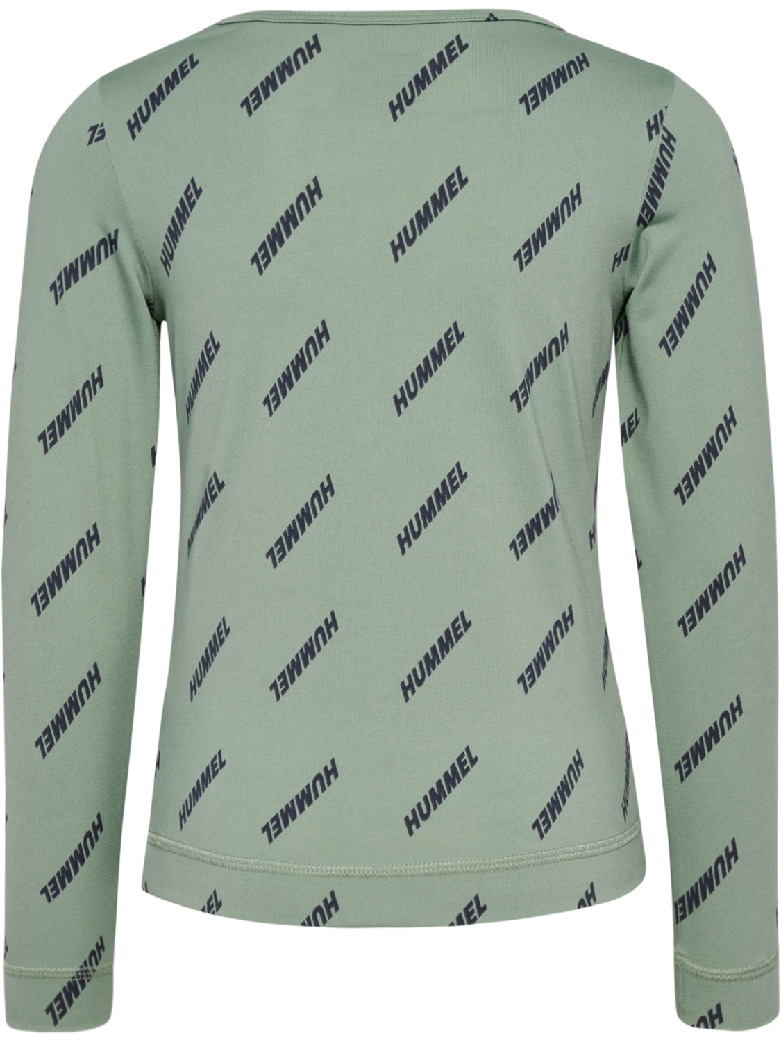 hmlSILJE TOP L/S, ICEBERG GREEN, packshot